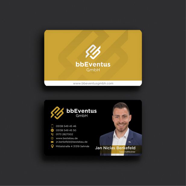 BUSSINES CARD BBEVENTUS by Roseminy_ BUSSINES CARD BBEVENTUS in Business Card Design Inspiration by Roseminy_