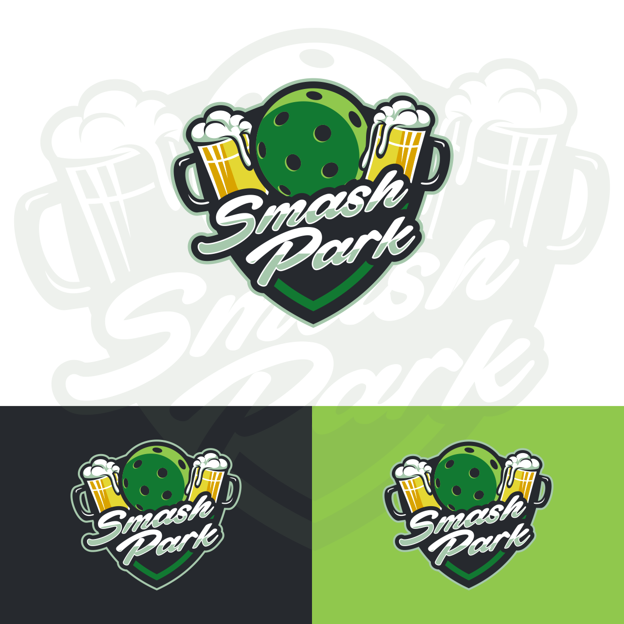 Smash Park by Ark Him Smash Park in Logo Design Inspiration by Ark Him