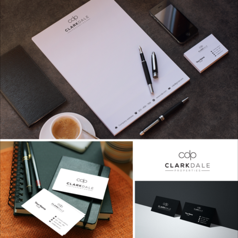 Clark Dale Properties in Logo & Brand Identity Inspiration by Ns Design