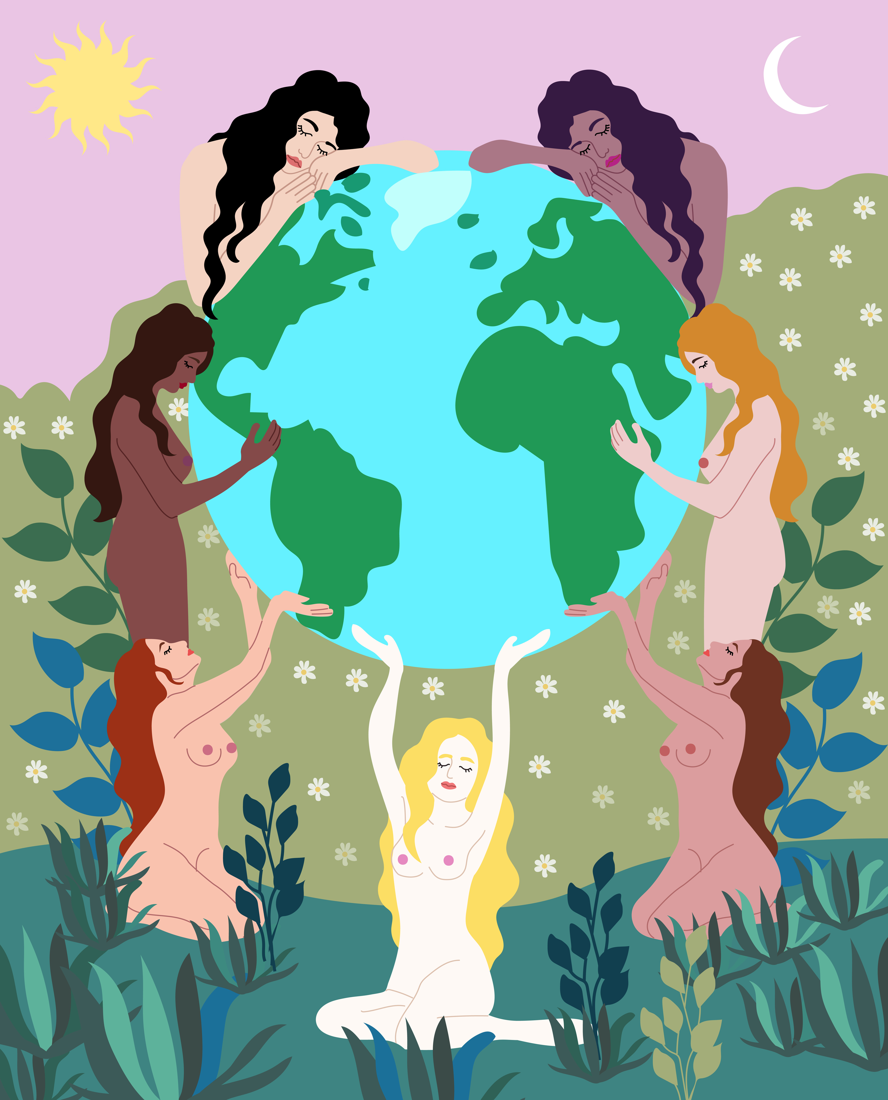 Love The Earth by Katarina Samohin Love The Earth in Illustration and Graphics Inspiration by Katarina Samohin