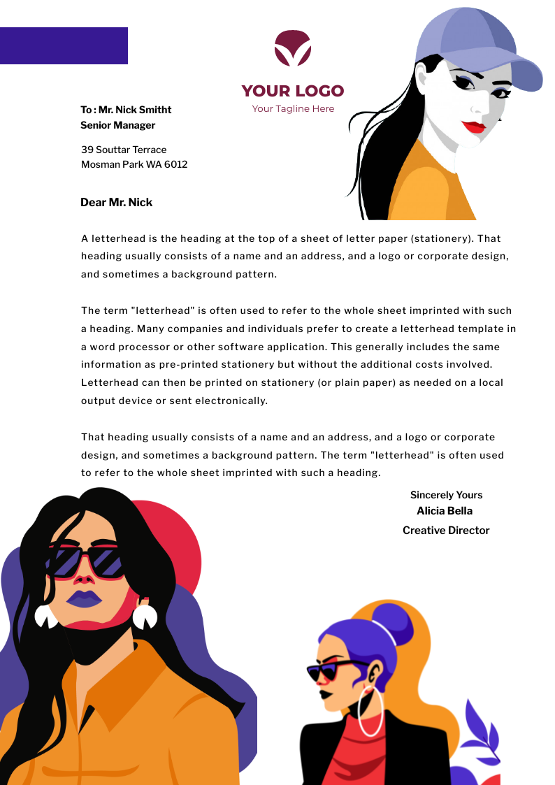 LetterHead For Fashion Designers By Maryna Chubina 321959 Designhill letterhead-for-fashion-designers-by-maryna-chubina-321959-designhill