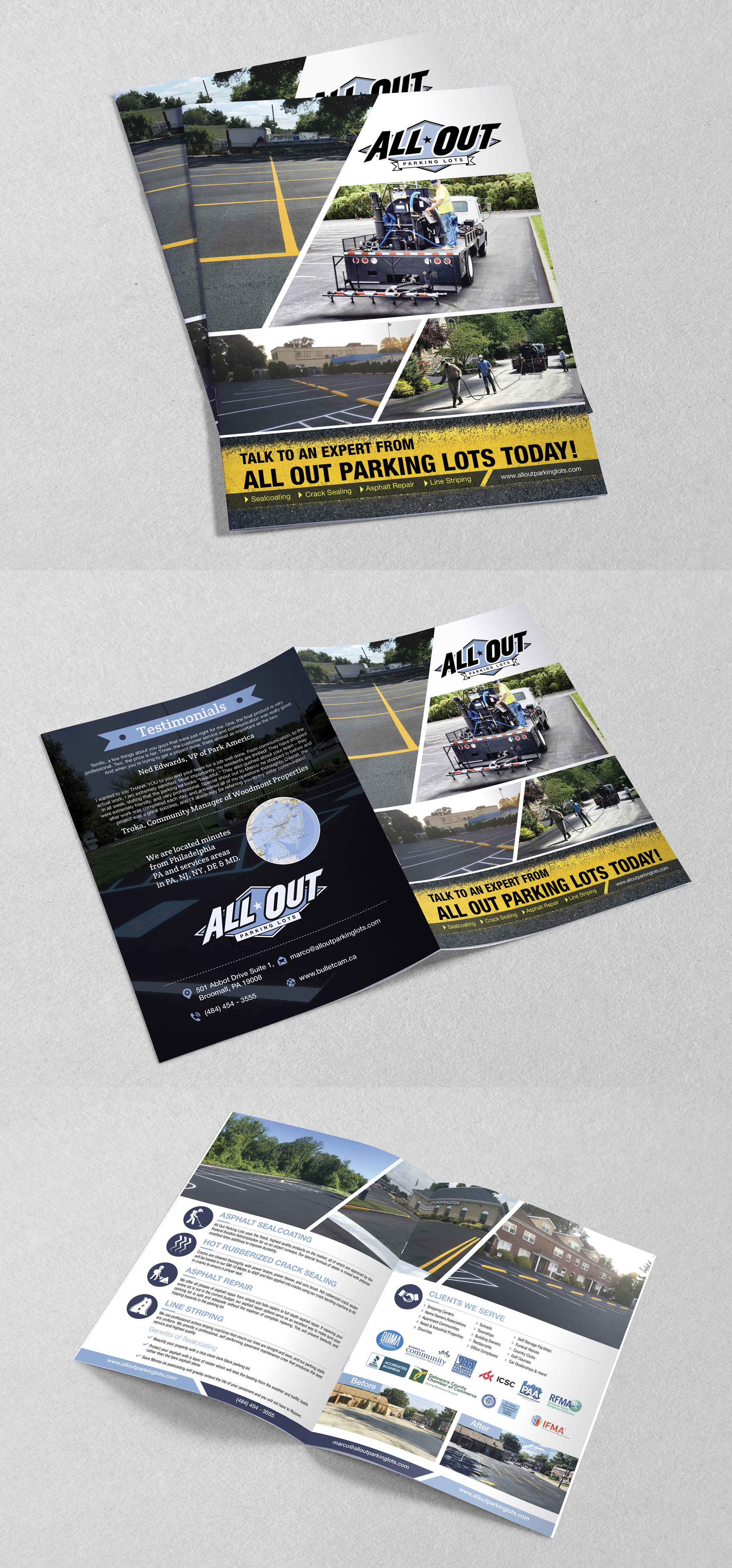 Brochure Design in Brochure Design Inspiration by Hamza Ziauddin