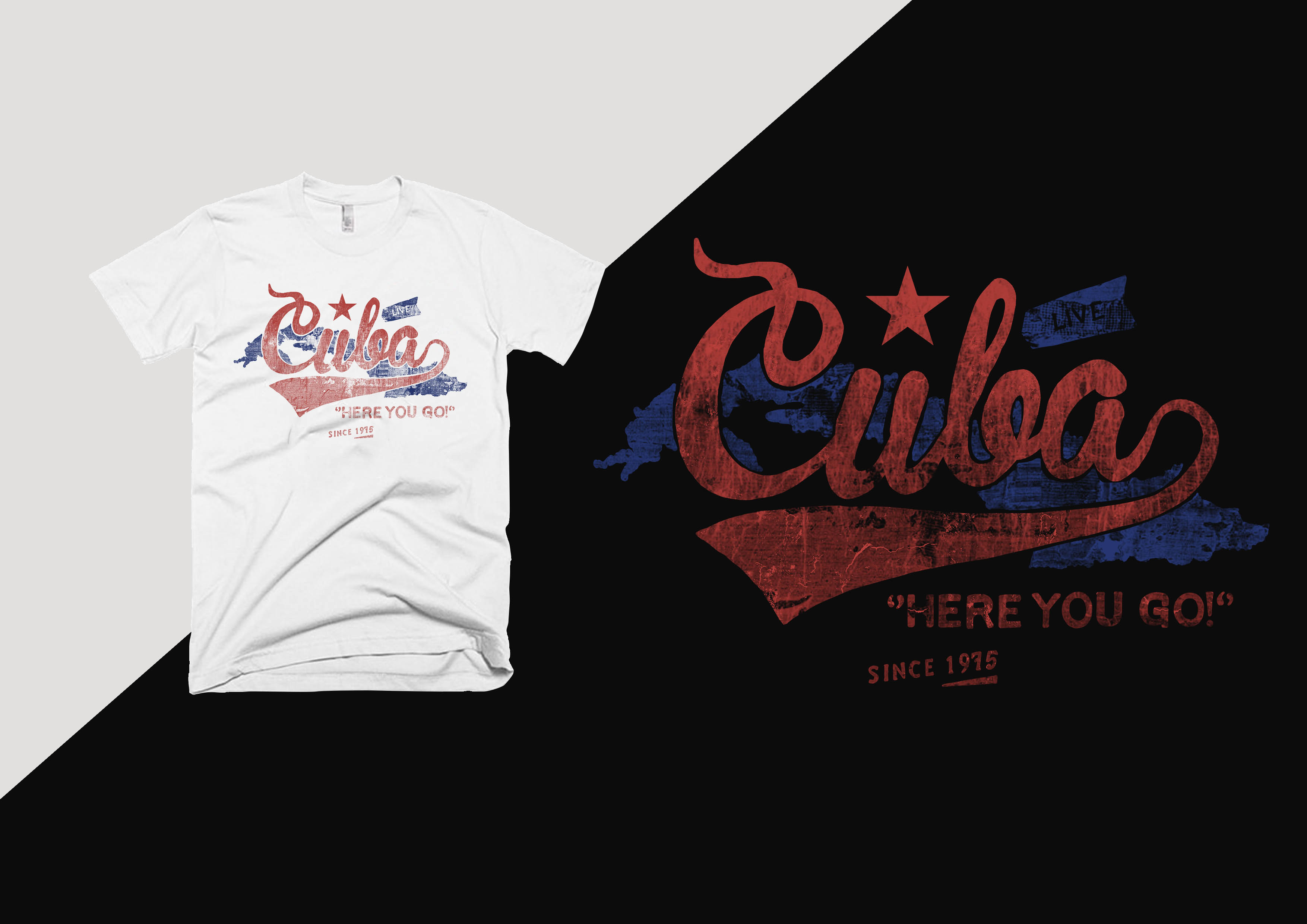 Vintage Cuba in T-Shirt Design Inspiration by Fahim