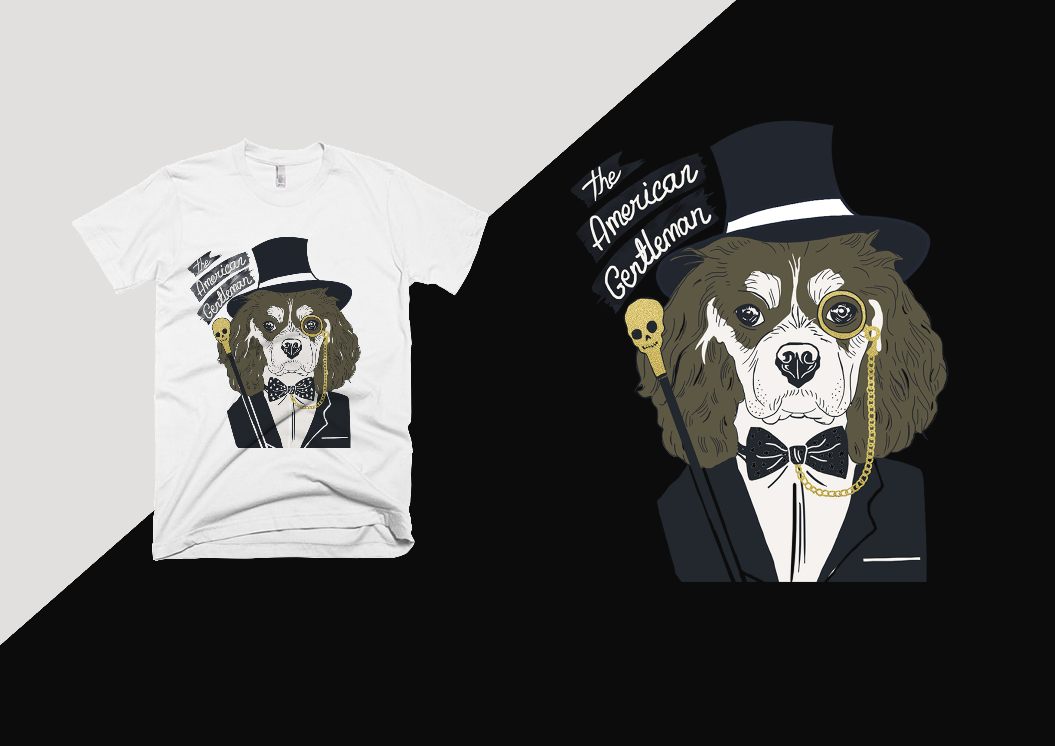 GENTALMAN MANIPULATION in T-Shirt Design Inspiration by Fahim