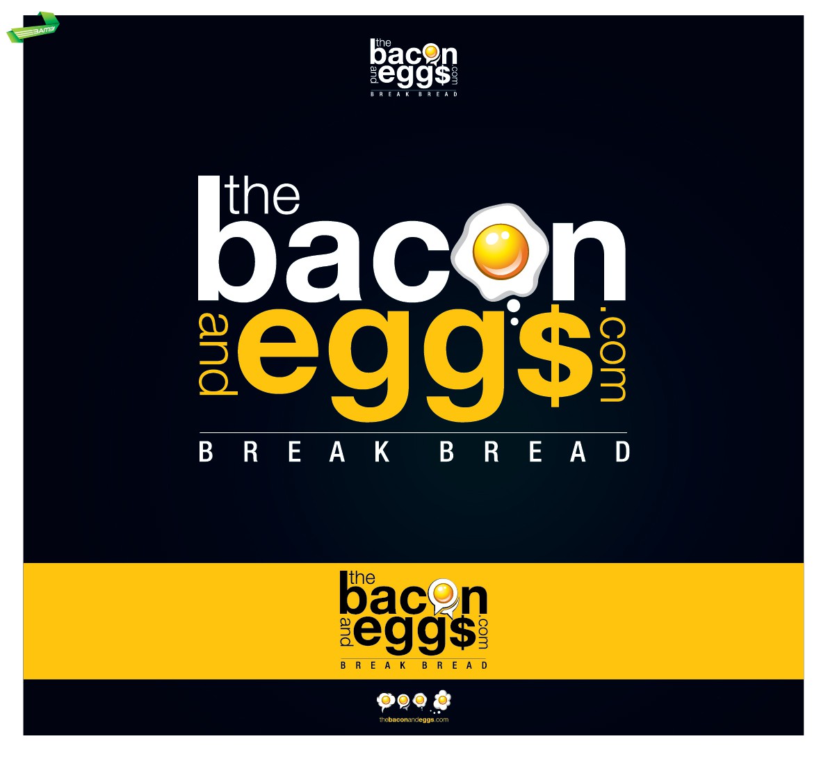 bacon eag logo design in Logo Design Inspiration by Alamin