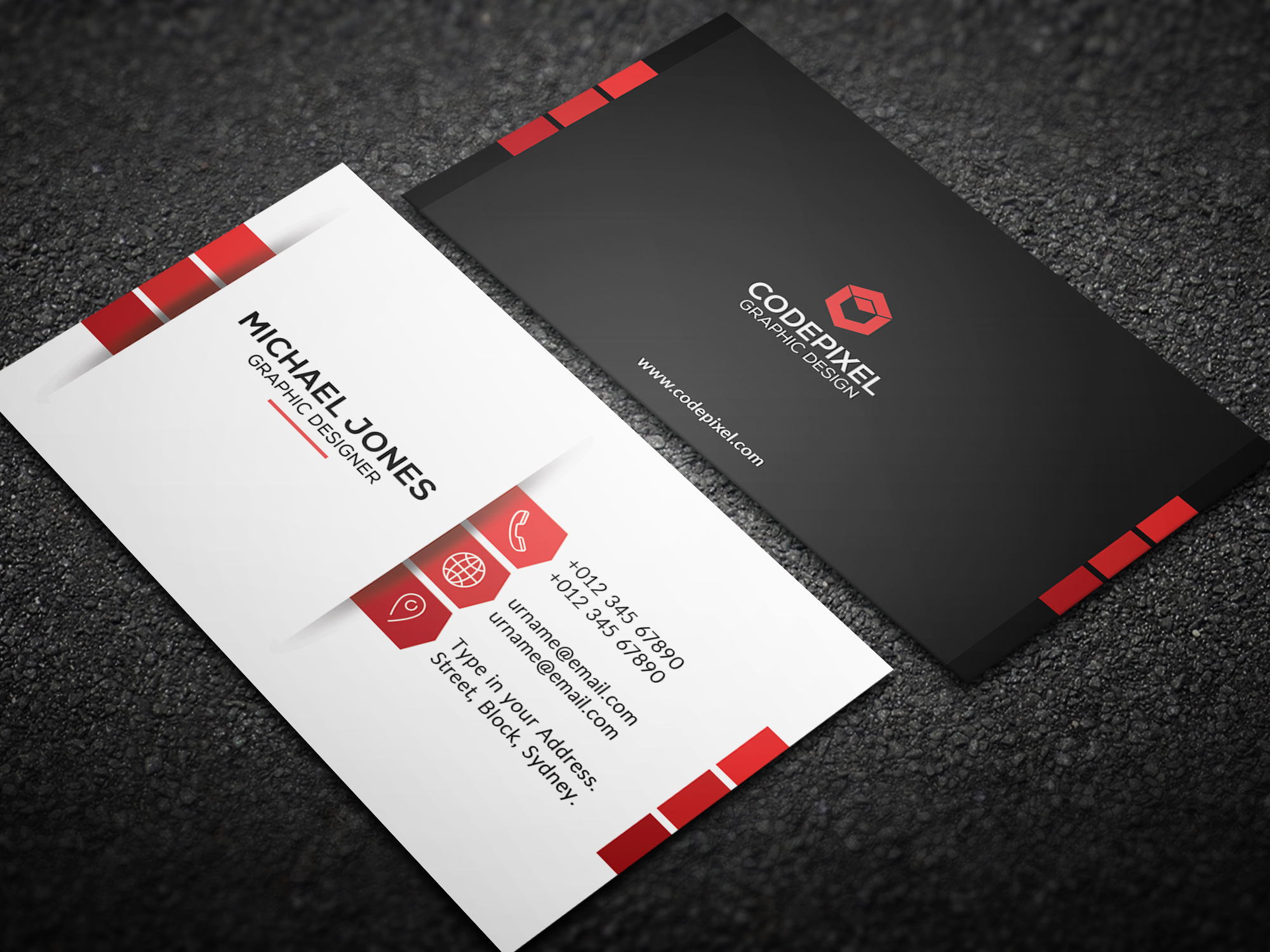 Business Card in Business Card Design Inspiration by Hazeart
