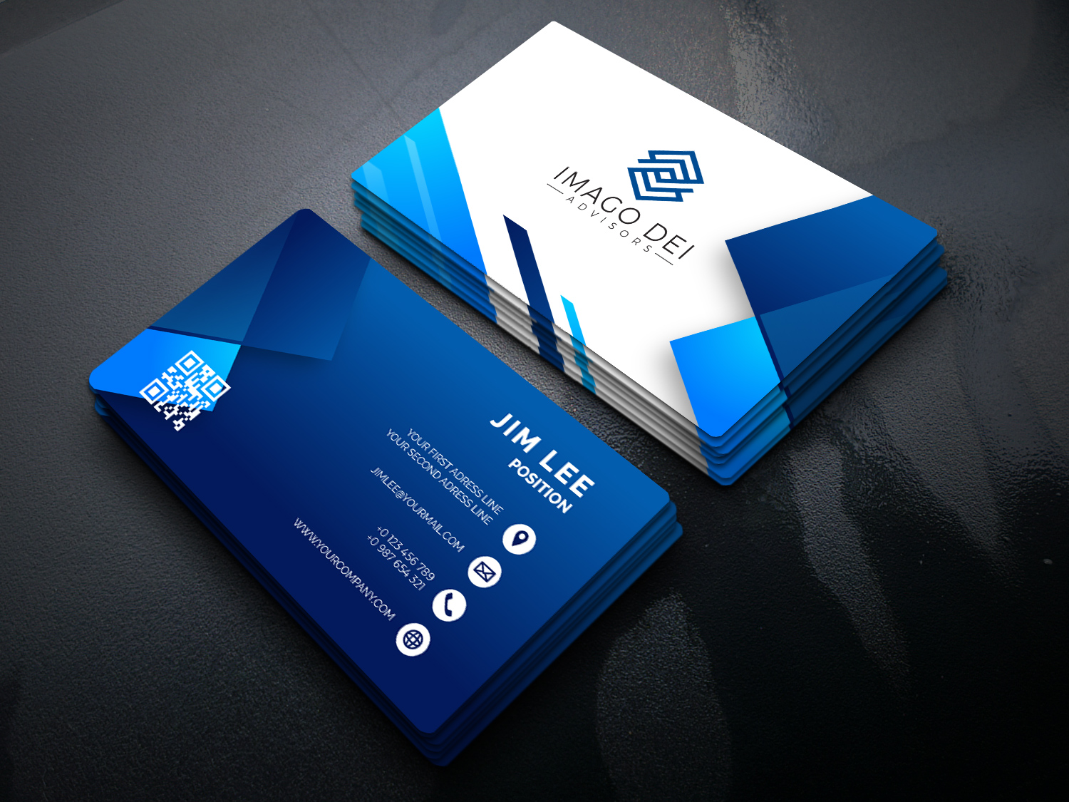 business card in Business Card Design Inspiration by Junzdesign™