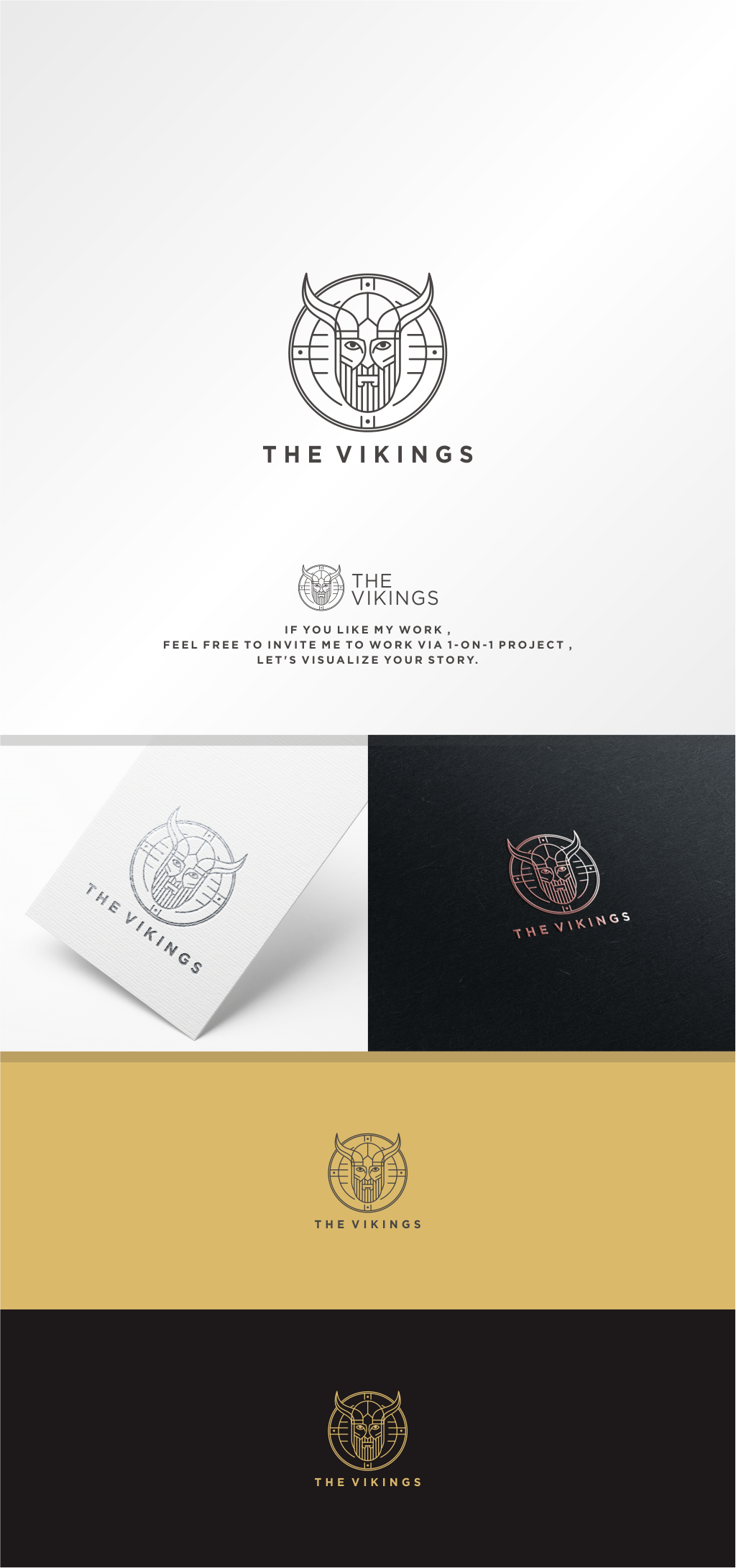 THE VIKINGS by Ruciart99 THE VIKINGS in Logo Design Inspiration by Ruciart99