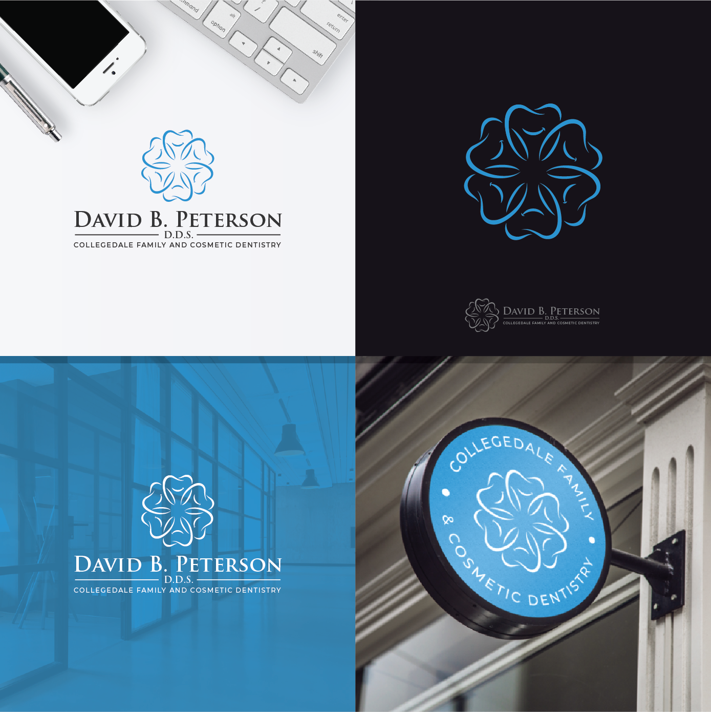 Dental flower Logo by MivtaDesign by Mifta Design Dental flower Logo by MivtaDesign in Logo Design Inspiration by Mifta Design