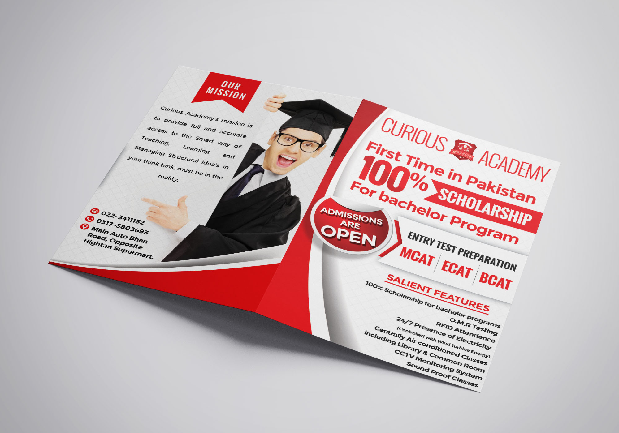 Bi-Fold Brochure Design in Brochure Design Inspiration by Boldframe Studio
