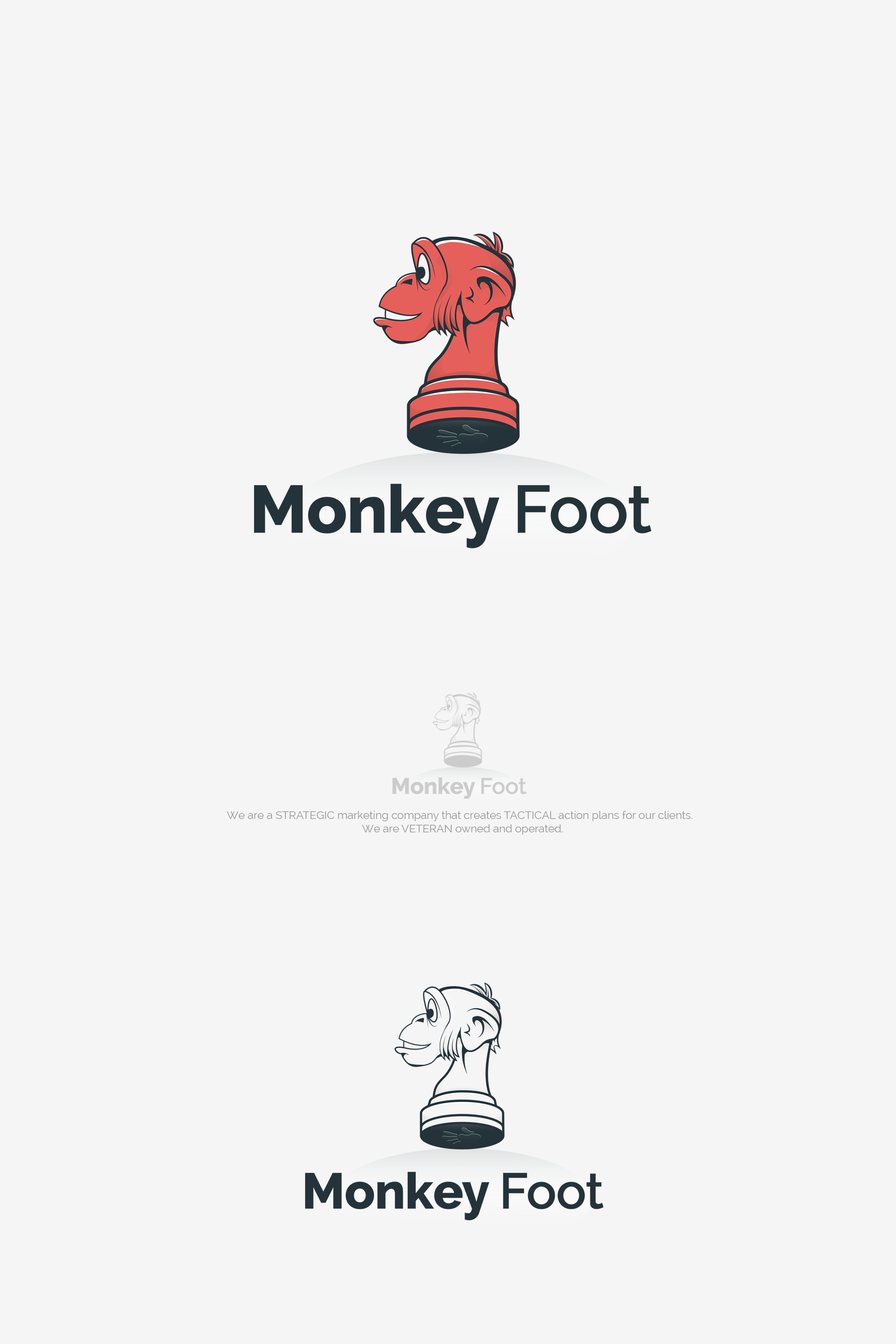 Monkey Foot by Iuztin Monkey Foot in Logo Design Inspiration by Iuztin