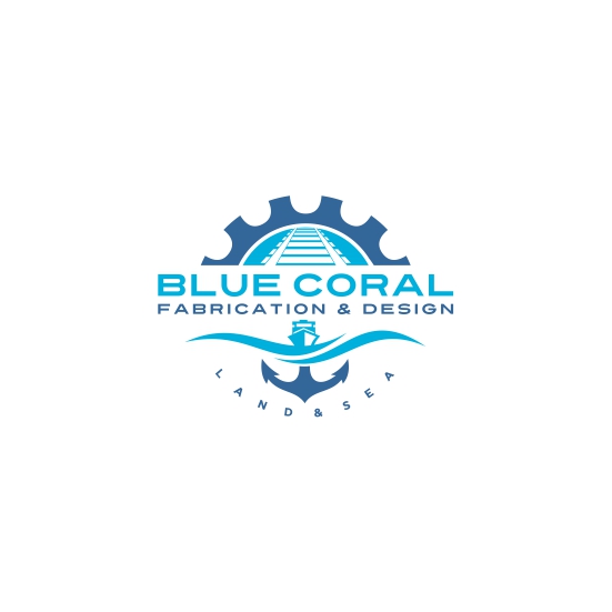 Blue coral by Woadek Design Blue coral in Logo Design Inspiration by Woadek Design