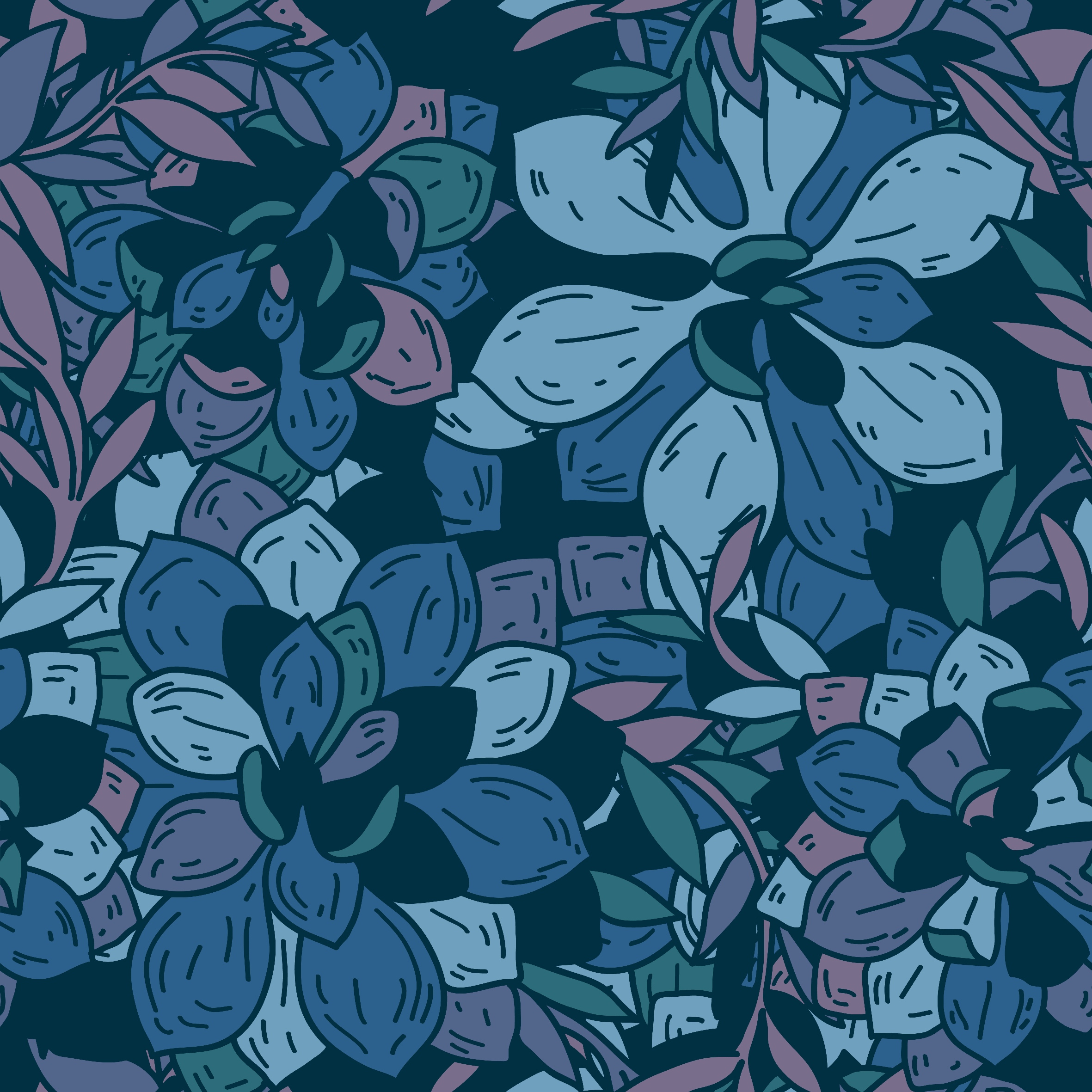 Frozen Echeveria in Pattern & Surface Design Inspiration by Katherine Cionegate