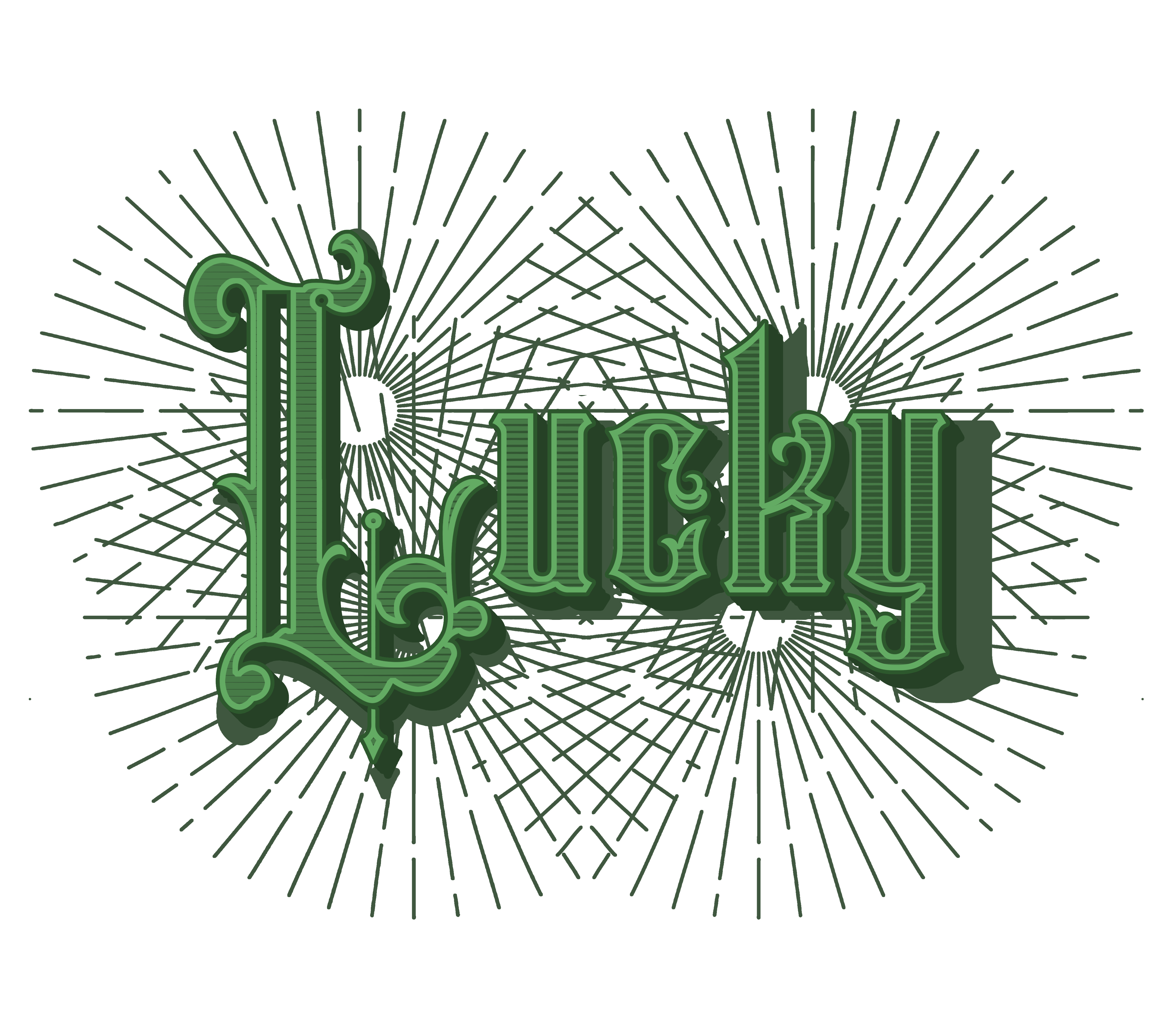 Lucky to have you in Illustration and Graphics Inspiration by Alver De Ocampo De Ocampo