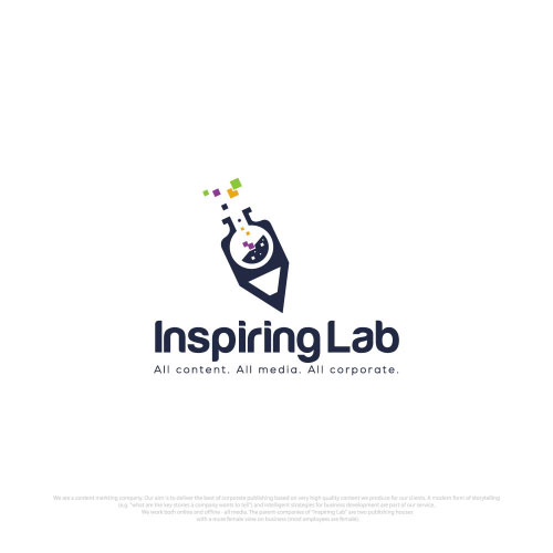 Inspiring Lab - Logo Design BY Reflect2r 17171 - Designhill