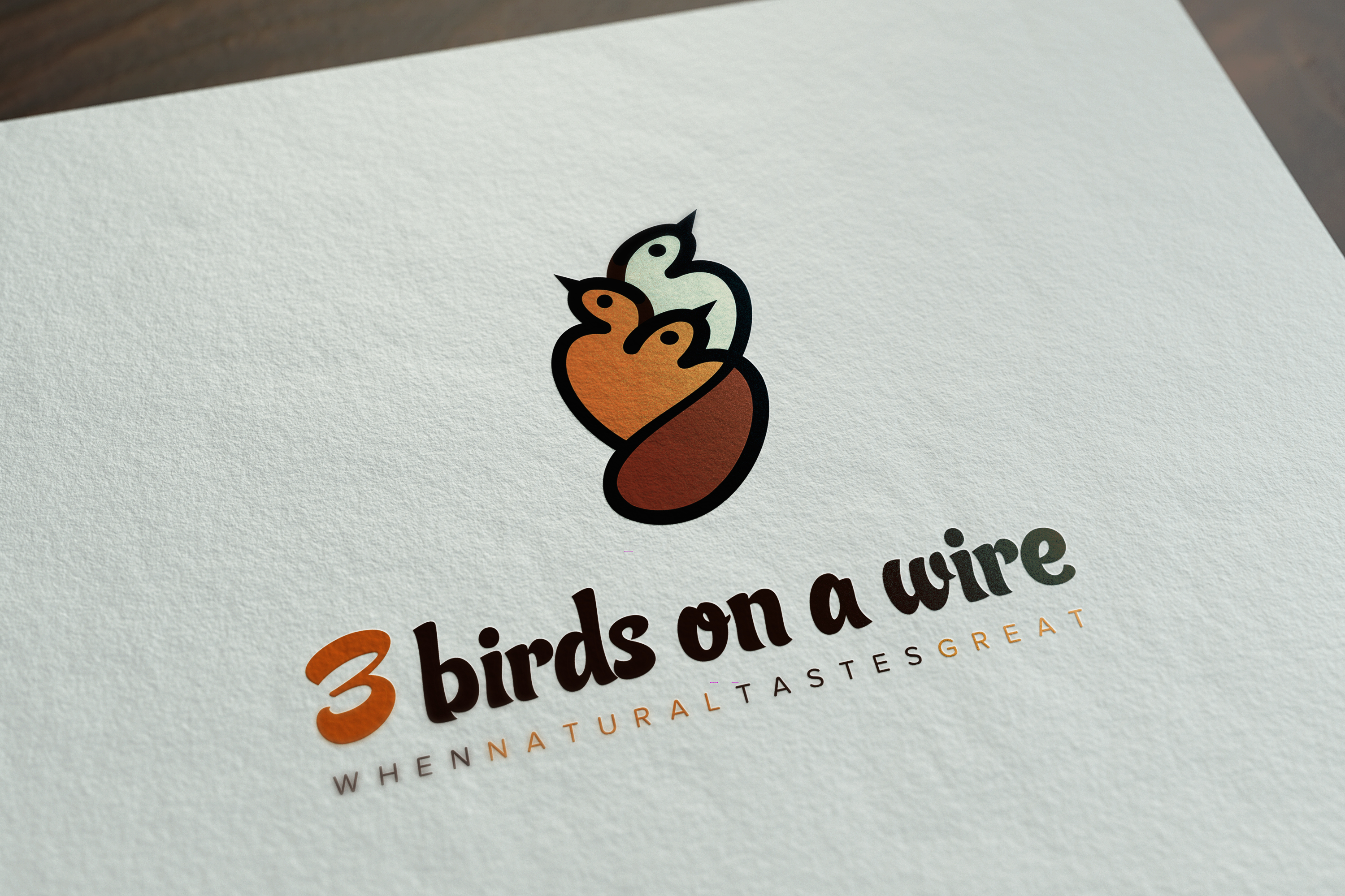 3 birds on a wire logo by Alice1012 3 birds on a wire logo in Logo Design Inspiration by Alice1012
