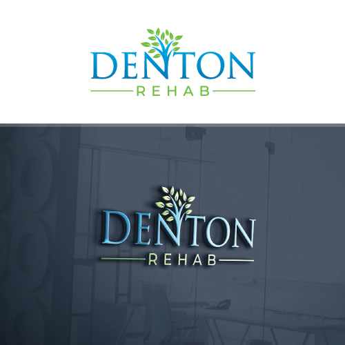 Denton Rehab by Asif Khan Denton Rehab in Logo Design Inspiration by Asif Khan