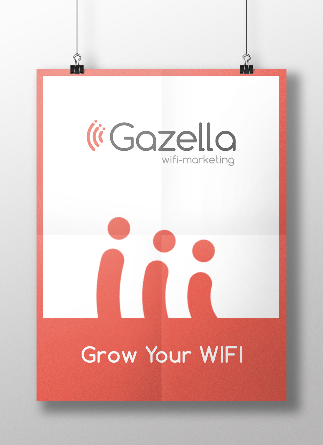 Gazella Poster in Poster Design Inspiration by Callbud