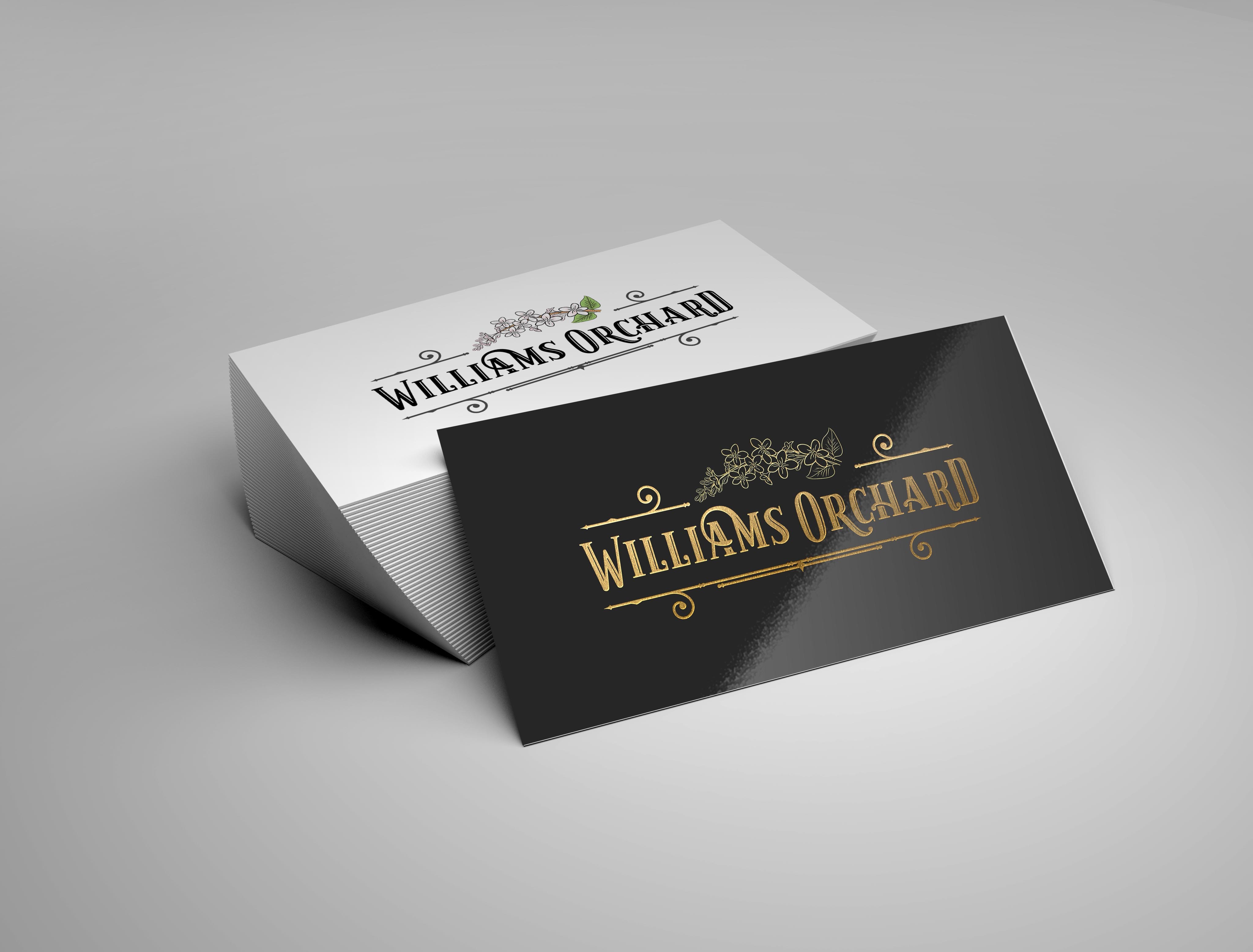 Williams Orchard in Logo And Business Card Design Inspiration by Kha Von