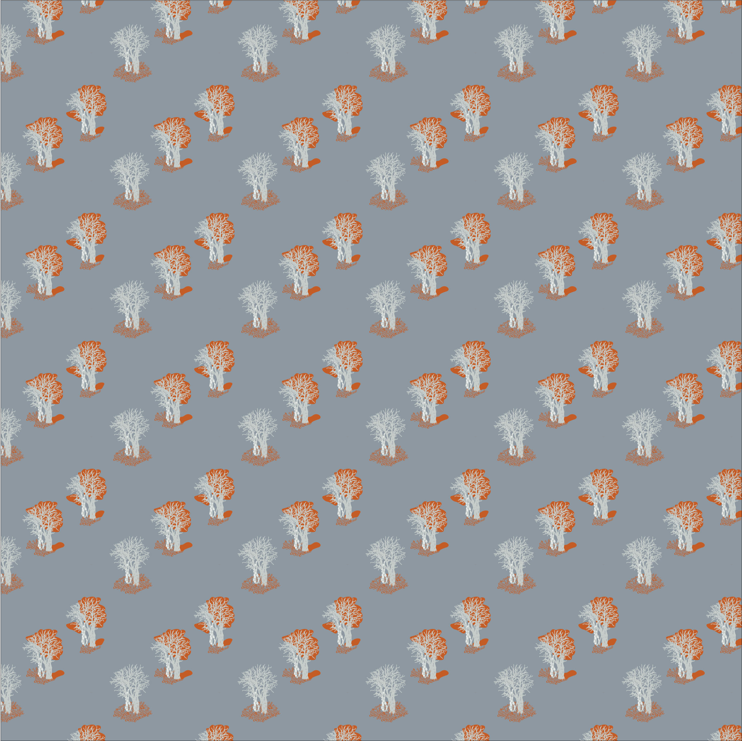 autumn trees by Alexandra Douglas autumn trees in Pattern & Surface Design Inspiration by Alexandra Douglas