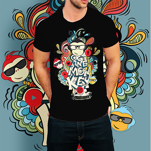 Creative T-Shirt Design in Concept Art Inspiration by Masudull Haque