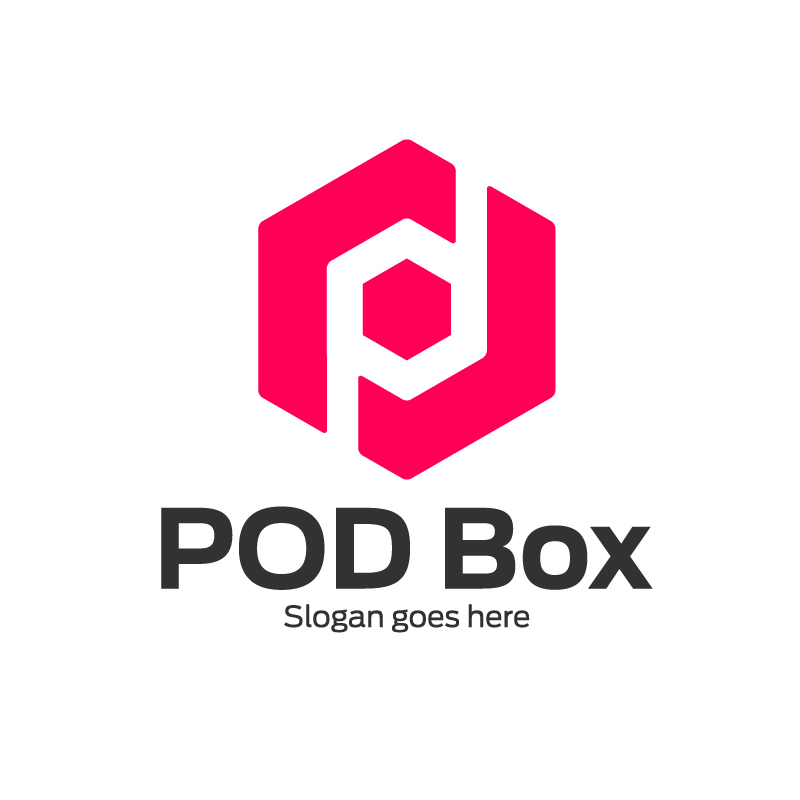 Pod Box logo by Darksider Pod Box logo in Advertisement Design Inspiration by Darksider
