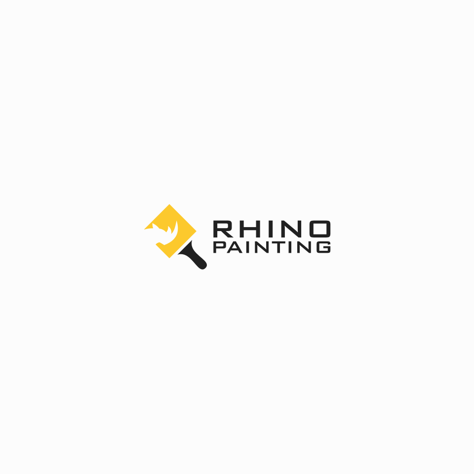 RHINO painting by Ghathfan RHINO painting in Logo Design Inspiration by Ghathfan