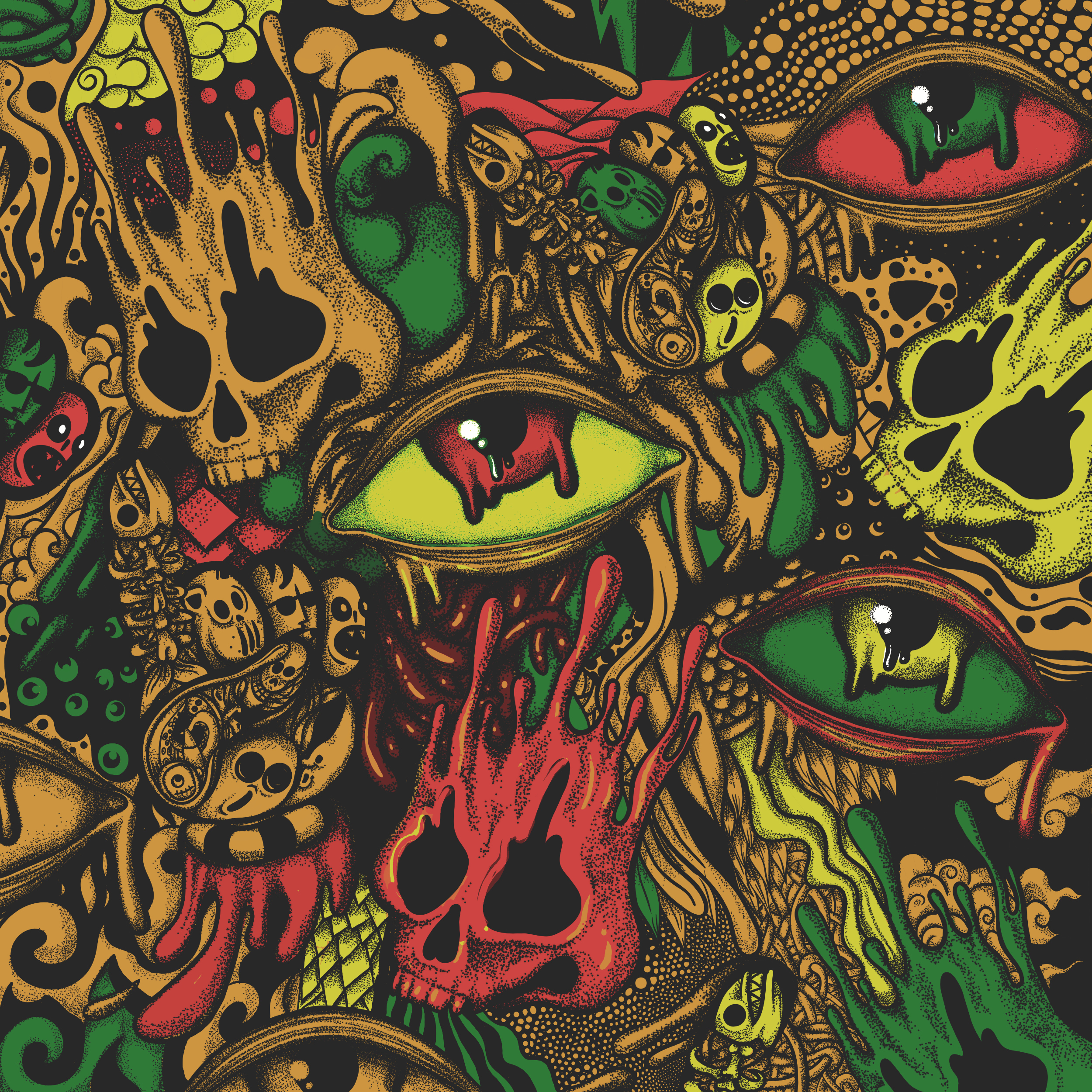 Melting by Fake Face Melting in Doodle Art Inspiration by Fake Face
