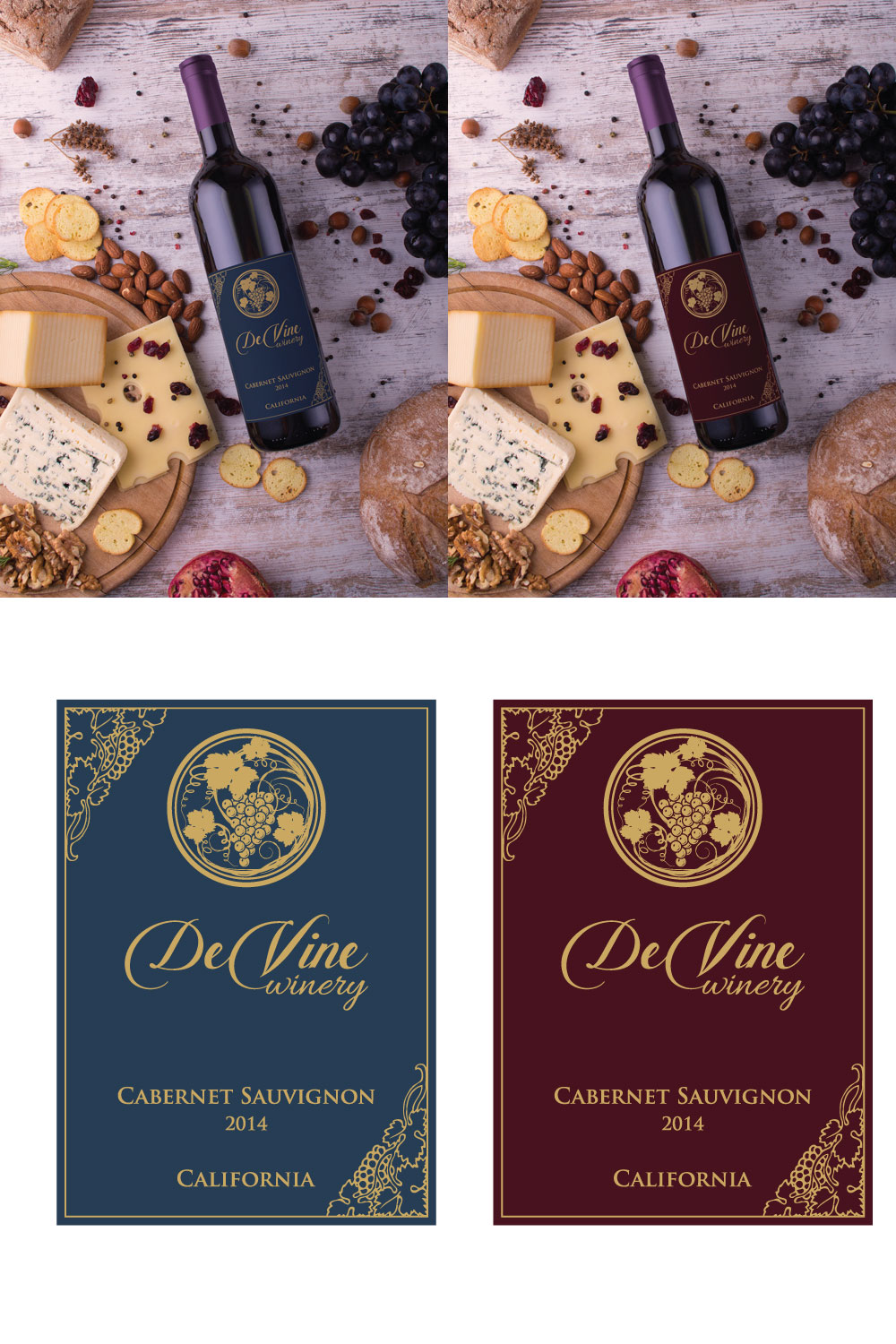 Elegant label design for wine by Masa Elegant label design for wine in Label Design Inspiration by Masa