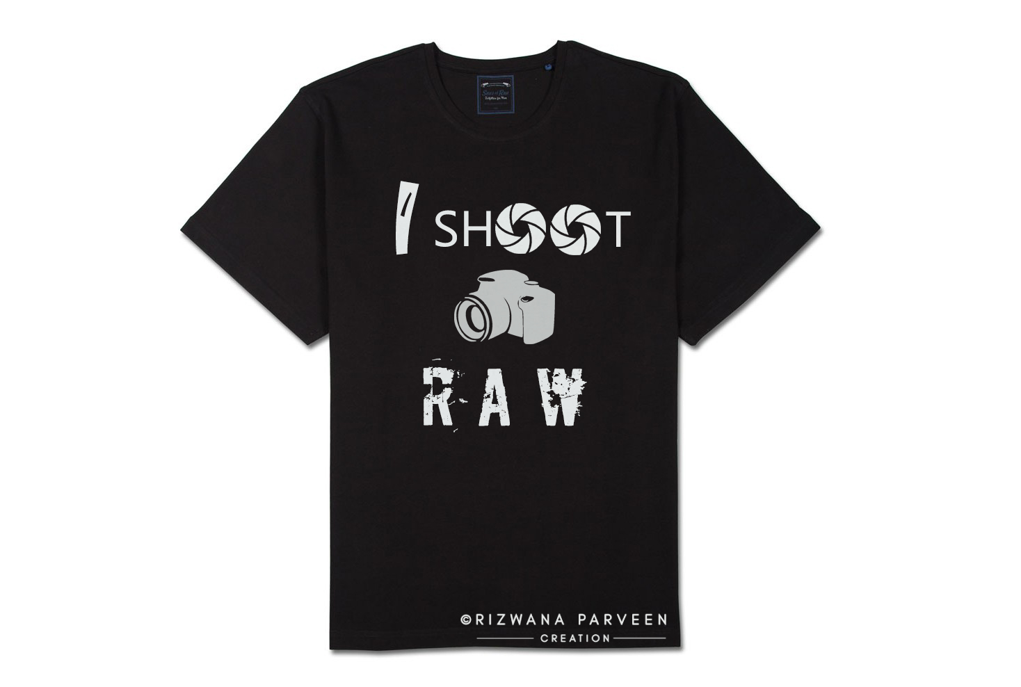 Photography T-Shirt Design in T-Shirt Design Inspiration by Rizwana Parveen