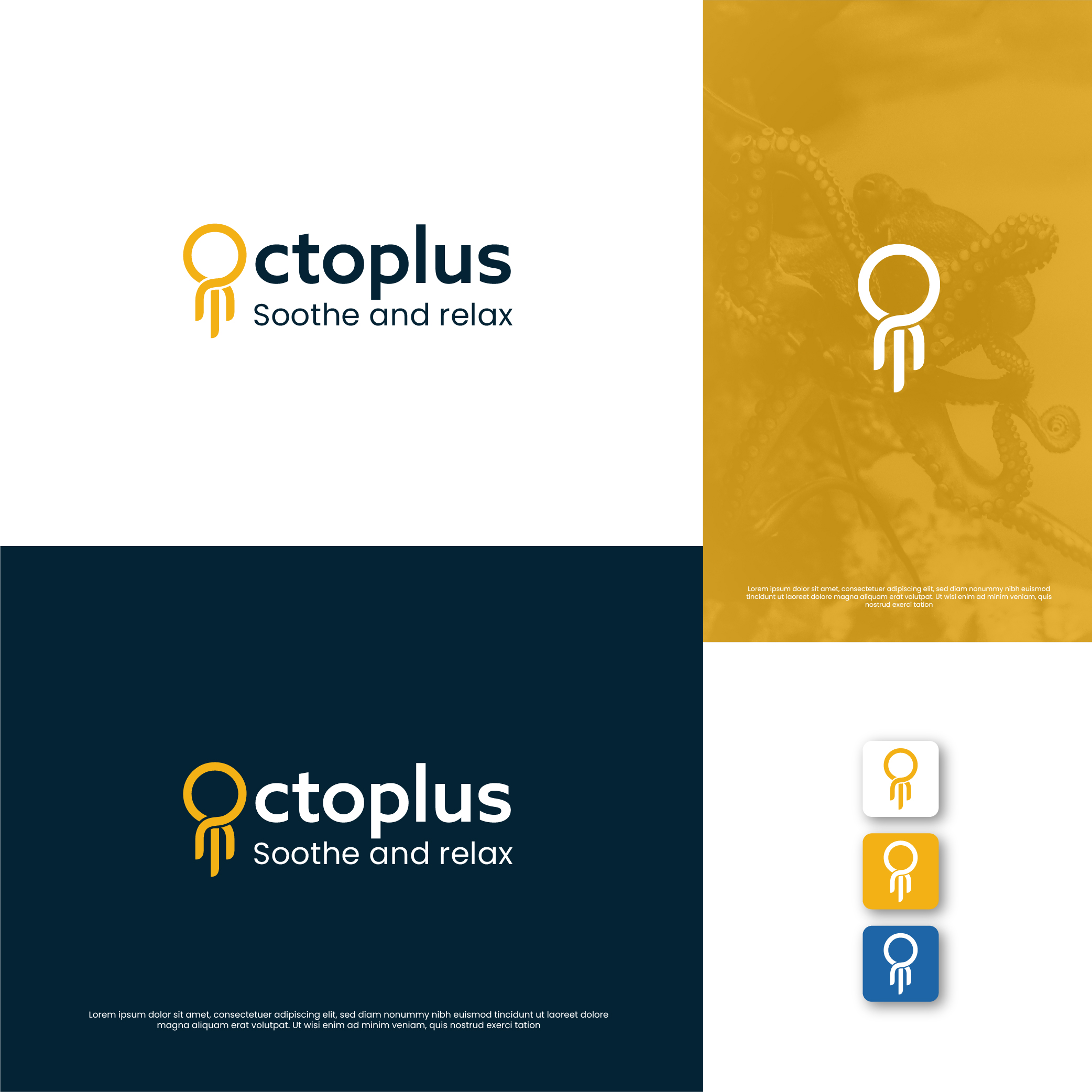 Octoplus Logo in Logo Design Inspiration by Ahmad