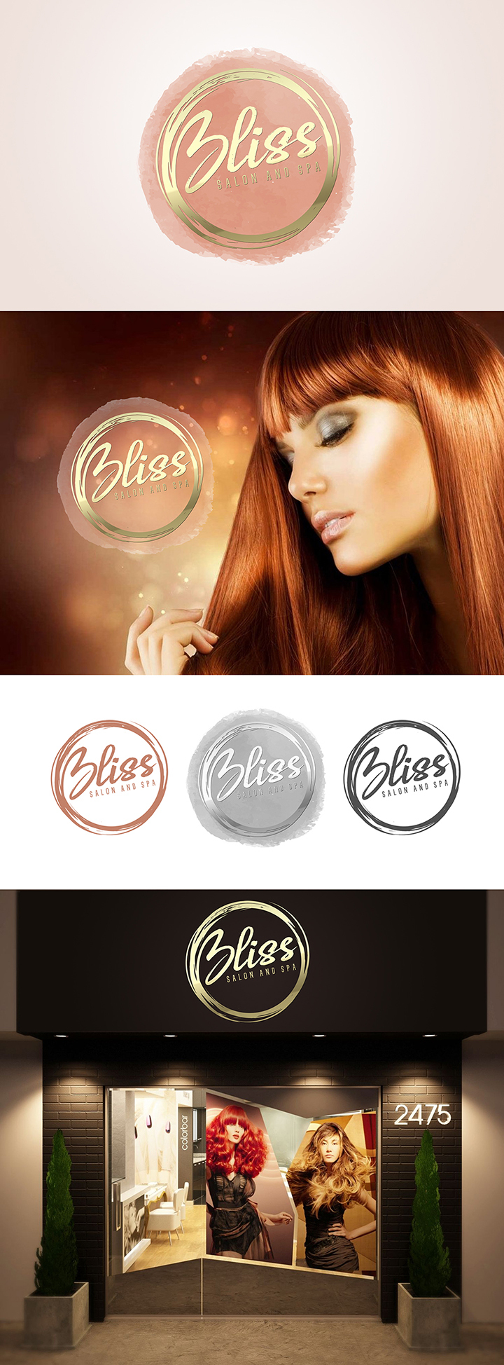 logo for beauty salon and spa by Jennyn Marcano logo for beauty salon and spa in Logo Design Inspiration by Jennyn Marcano