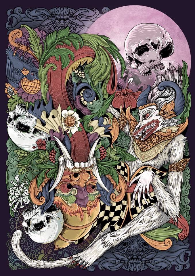 tengkorak by Birddesign tengkorak in Illustration and Graphics Inspiration by Birddesign