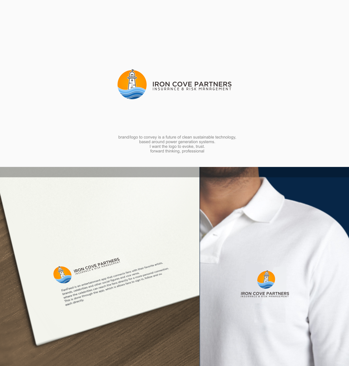 Iron Cove Partners by Bissmillah Menang Iron Cove Partners in Logo Design Inspiration by Bissmillah Menang