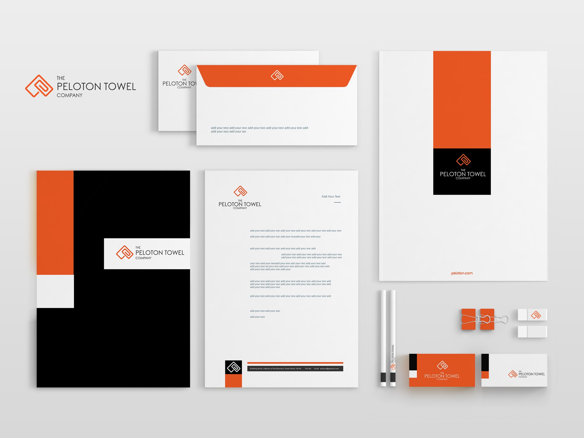 Peloton Branding in Logo & Brand Identity Inspiration by Localhost