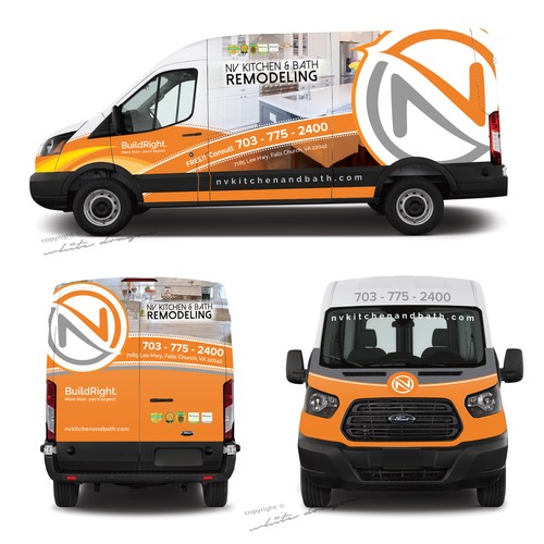 NV Kitchen in Vehicle wrap design Inspiration by Mujammelmam0178