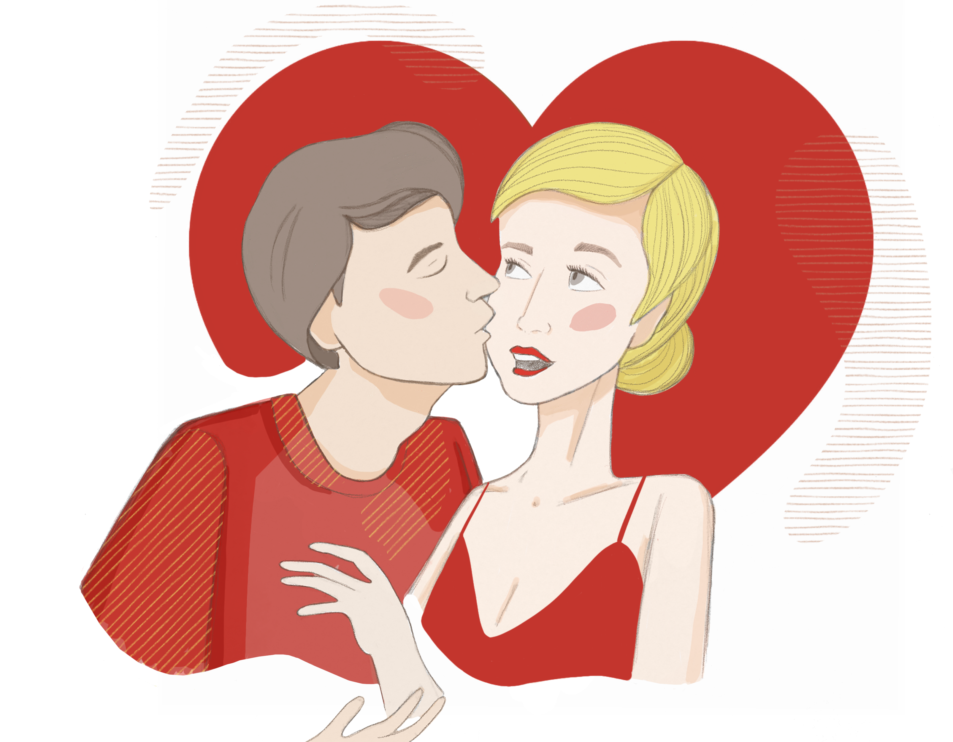 kiss of love by Alina Abzalova kiss of love in Illustration and Graphics Inspiration by Alina Abzalova