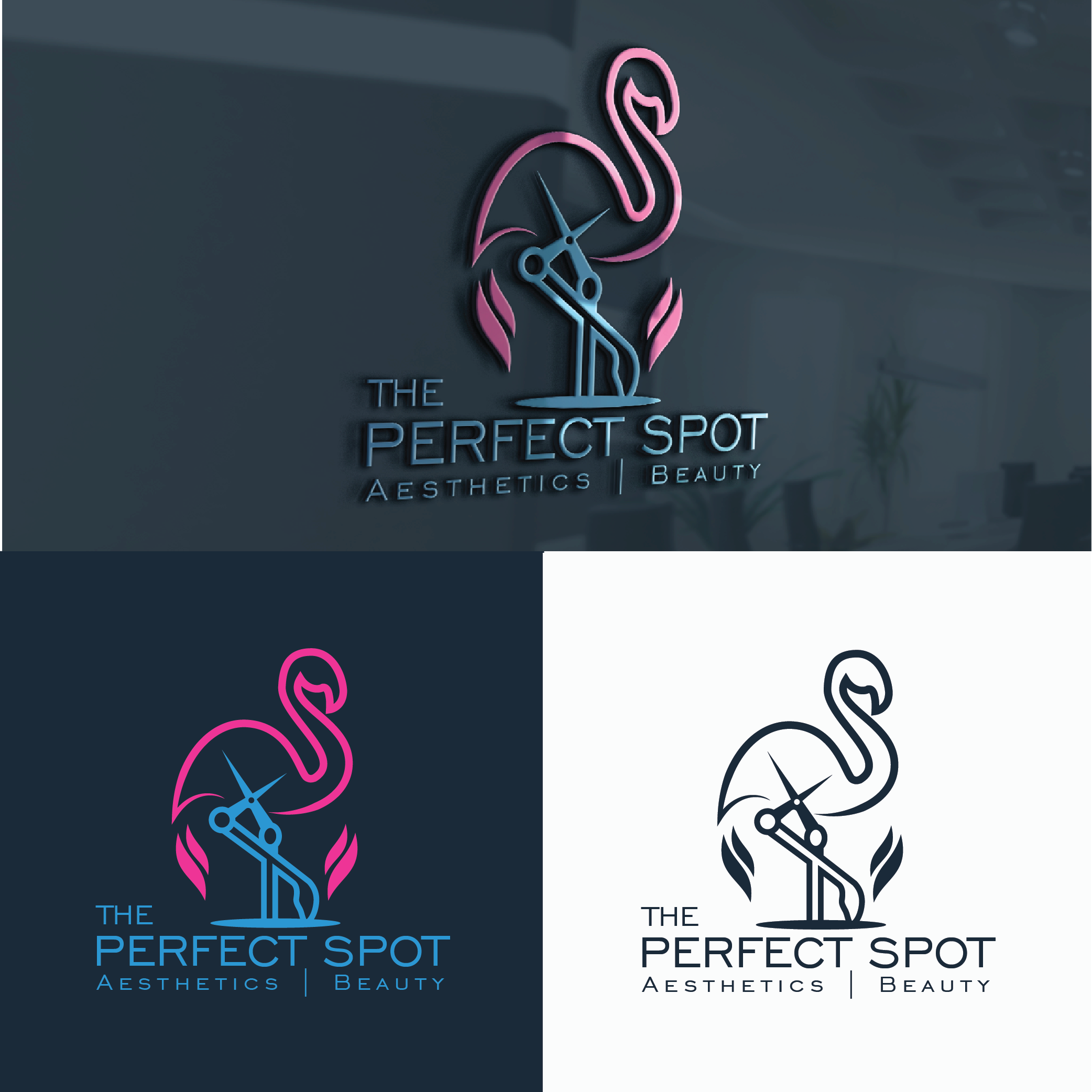 Beauty and spa business logo by Mohammad Ali Beauty and spa business logo in Logo Design Inspiration by Mohammad Ali