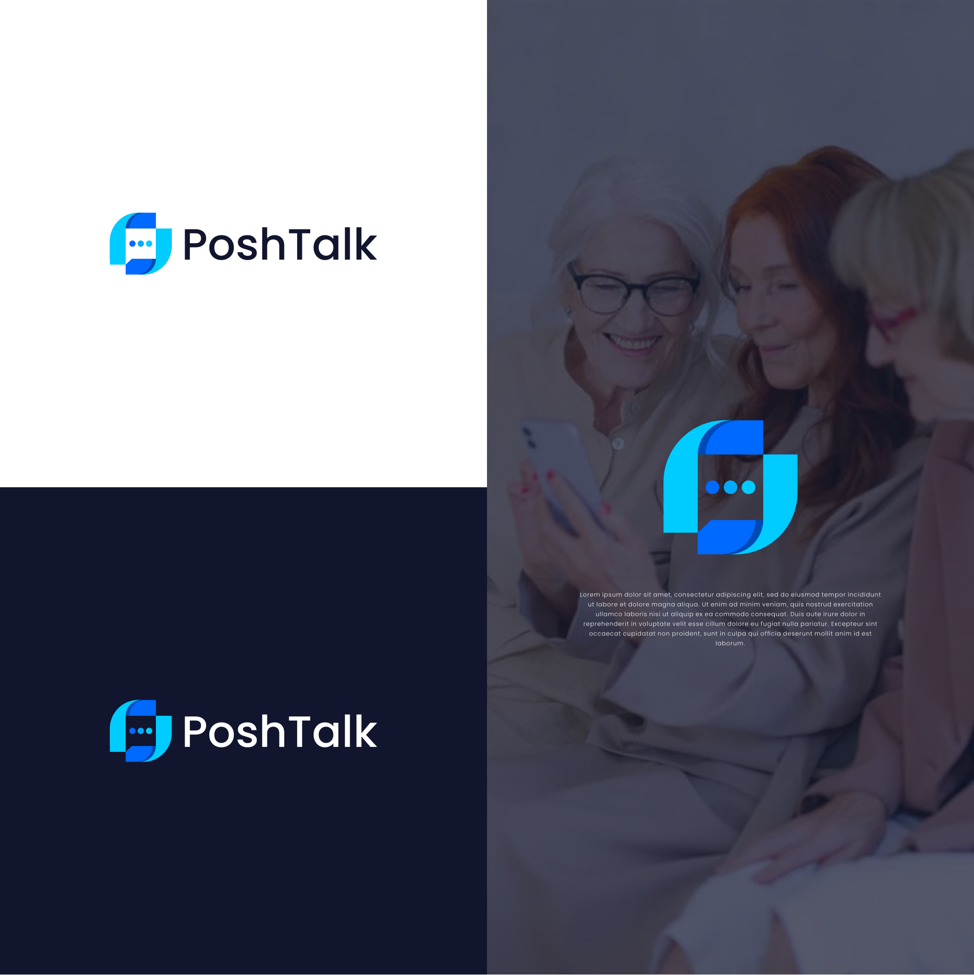 talk logo by Aberto talk logo in Logo Design Inspiration by Aberto
