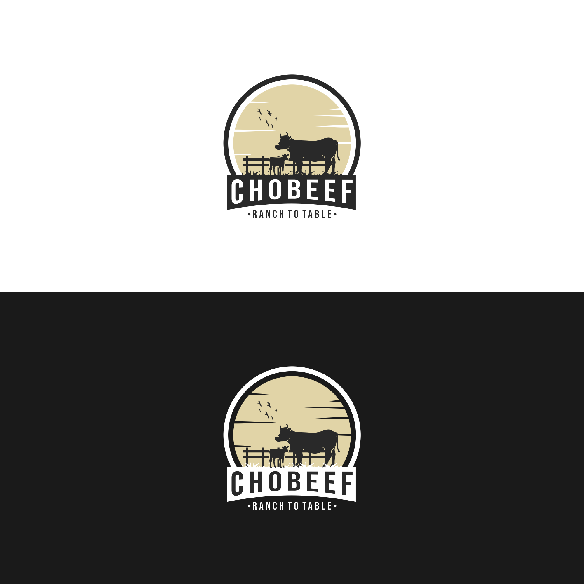 cow farm logo by Aberto cow farm logo in Logo Design Inspiration by Aberto