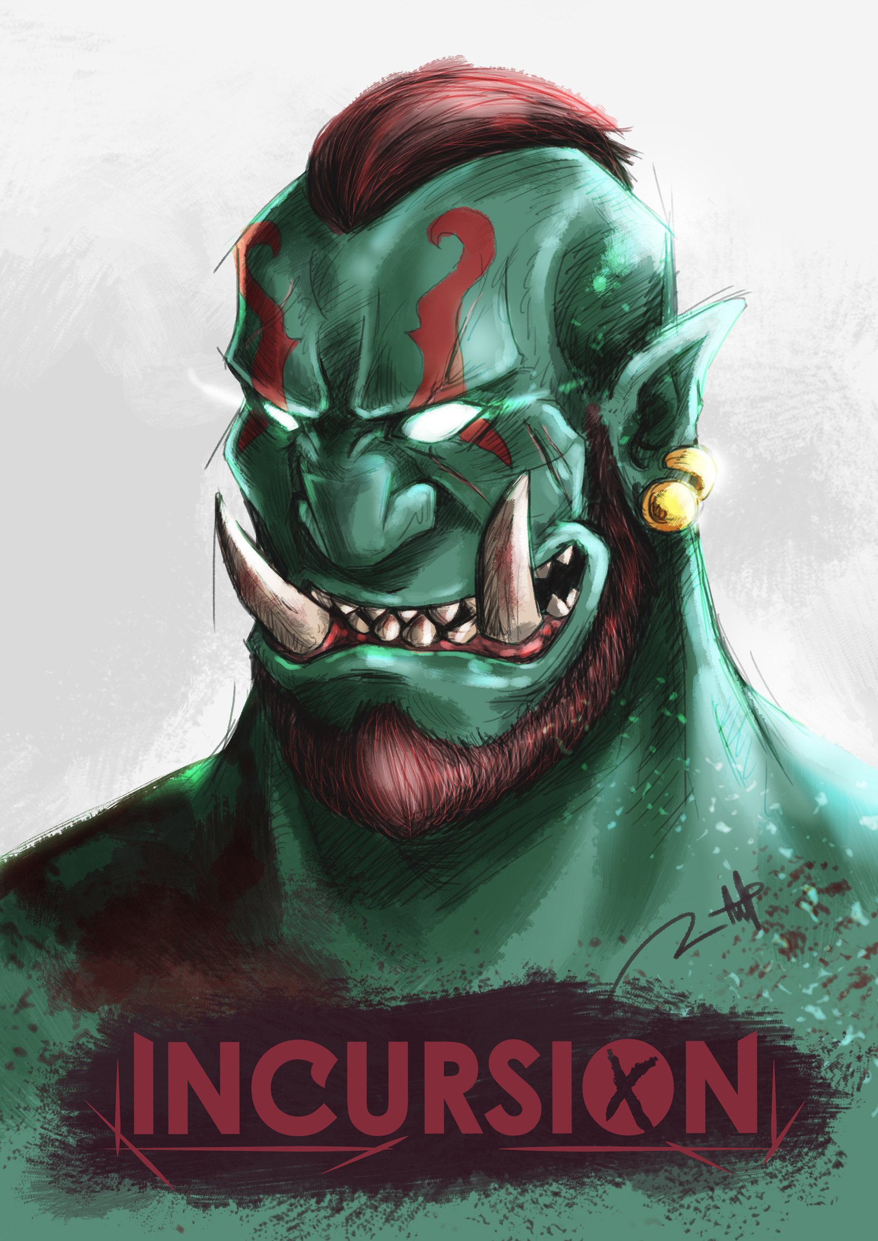 Incursion in Concept Art Inspiration by Mark Gideon Labre