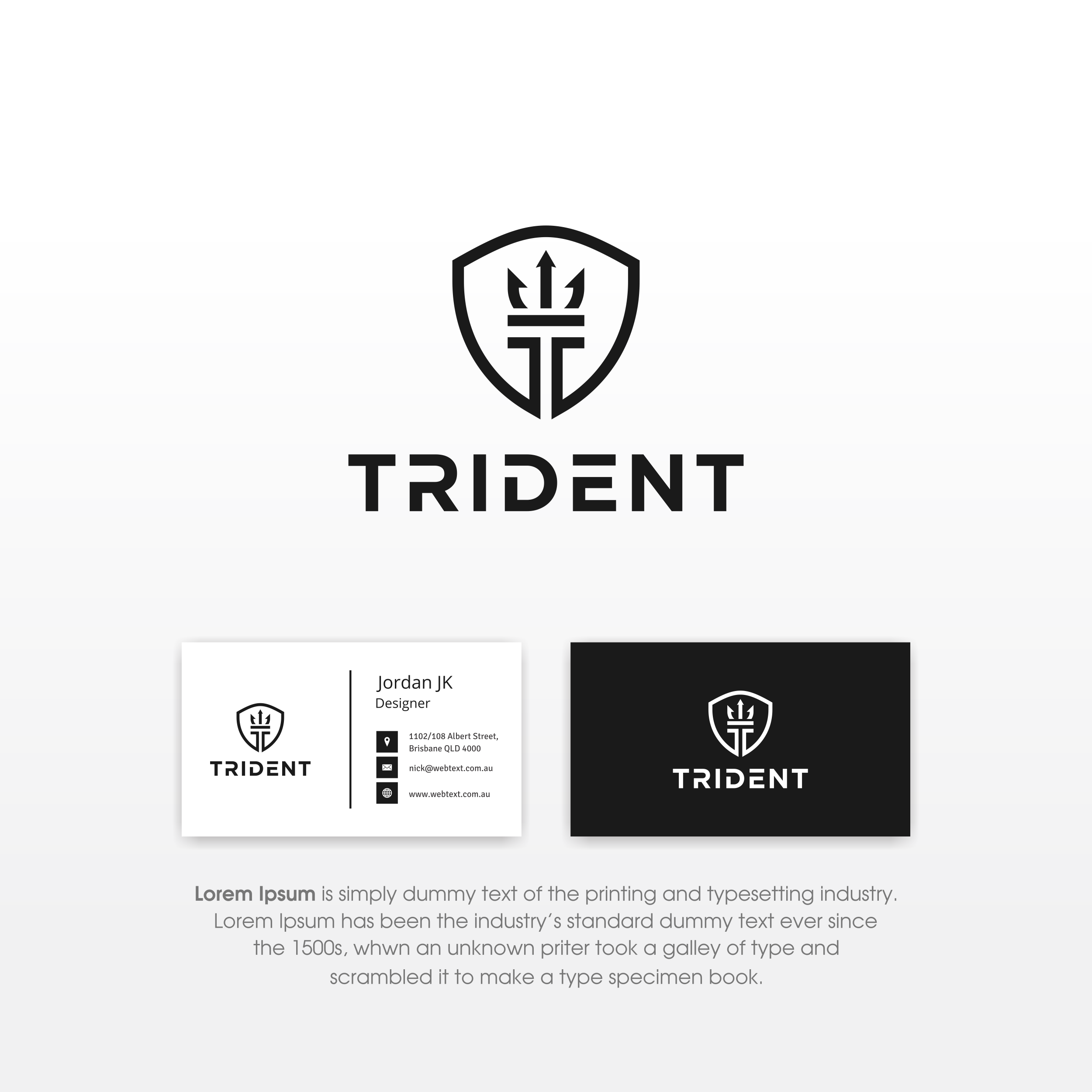 Trident by Cleret Trident in Advertisement Design Inspiration by Cleret