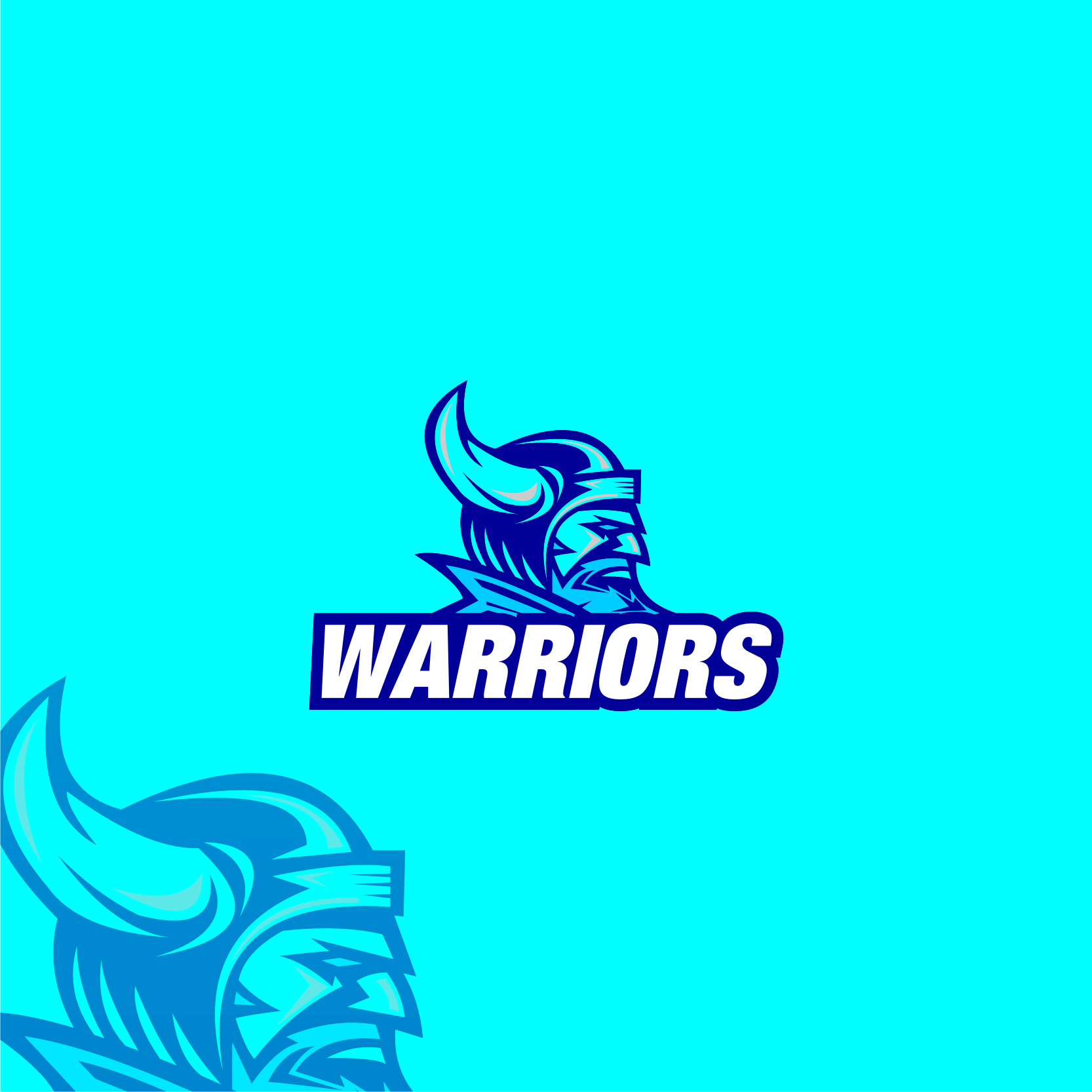 Warriors Logo by Cleret Warriors Logo in Advertisement Design Inspiration by Cleret