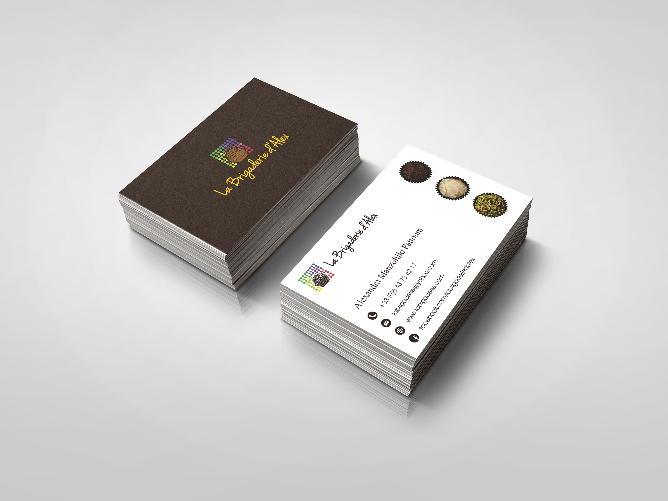 Le Brigaderie D'Alex in Business Card Design Inspiration by Luizotaviodesign