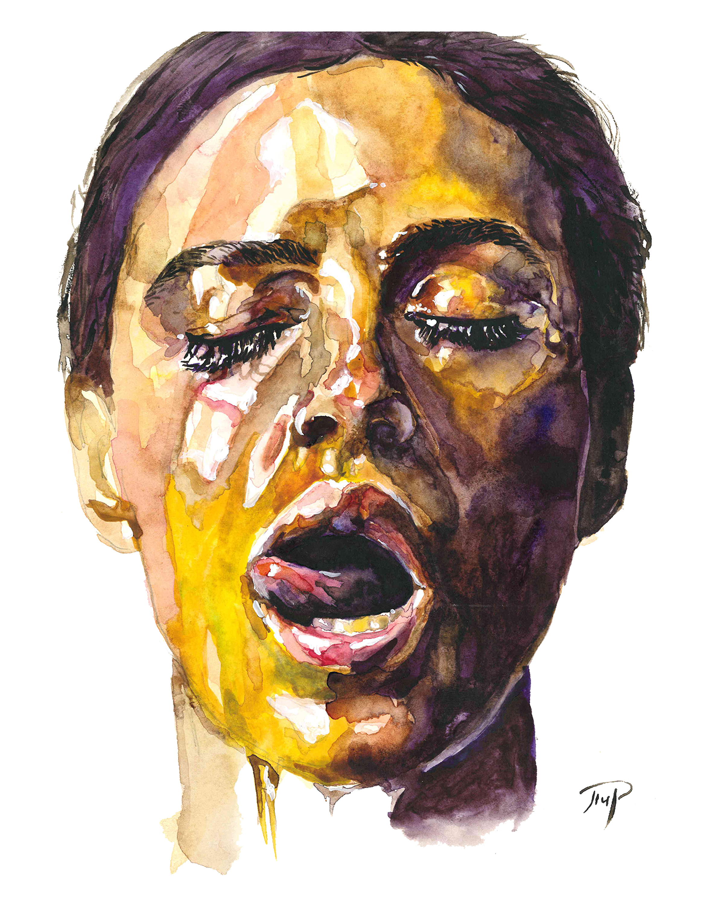 Monica in Drawing Inspiration by Margarita Pigaeva