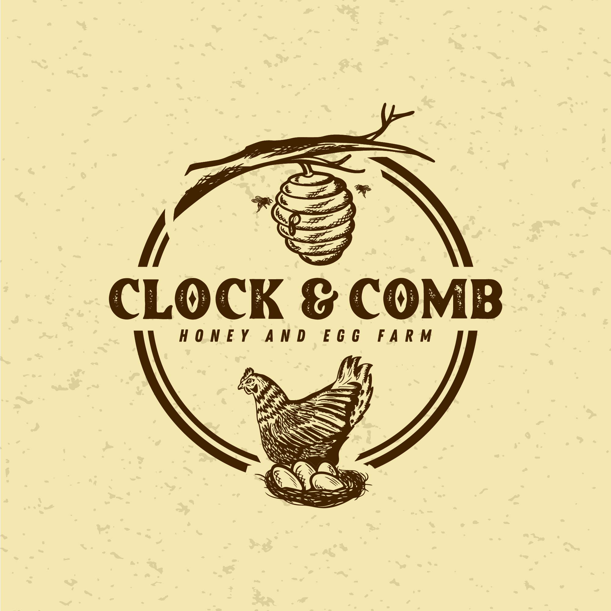 Cluck and Comb by Don Vitooo Cluck and Comb in Logo & Brand Identity Inspiration by Don Vitooo