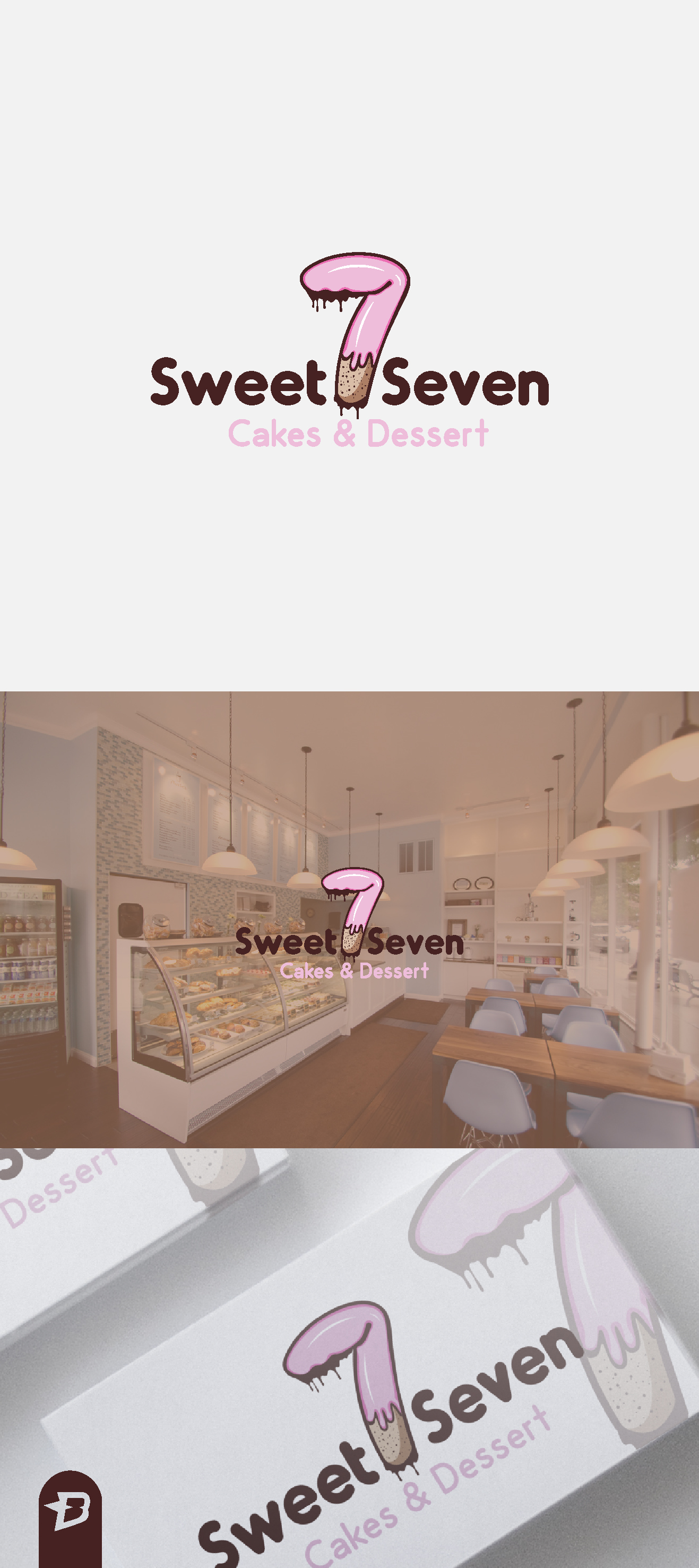 cake and bakery logo by Beastmedia© cake and bakery logo in Logo Design Inspiration by Beastmedia©