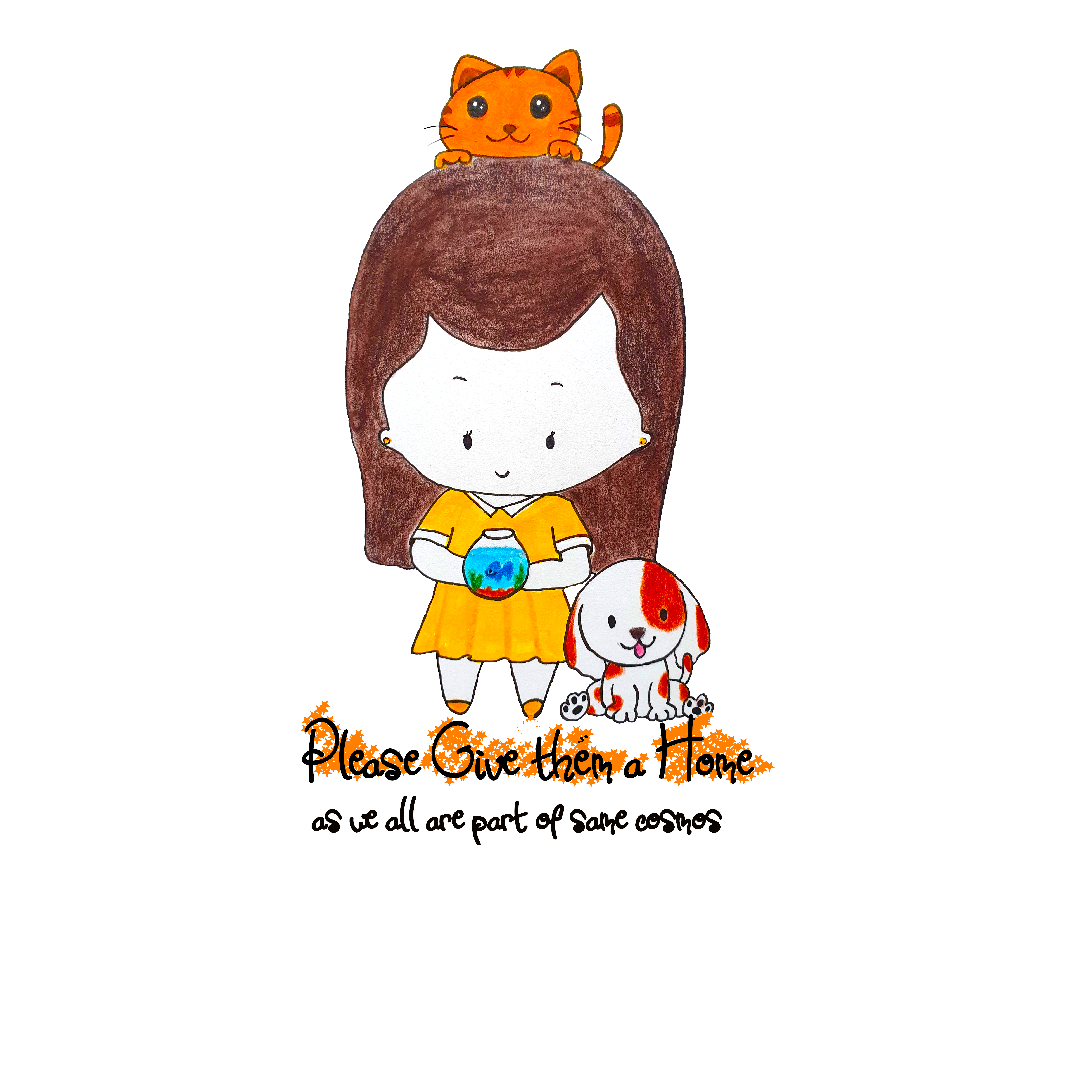 PET ADOPTION by Krishnapriya Loganathan PET ADOPTION in Illustration and Graphics Inspiration by Krishnapriya Loganathan