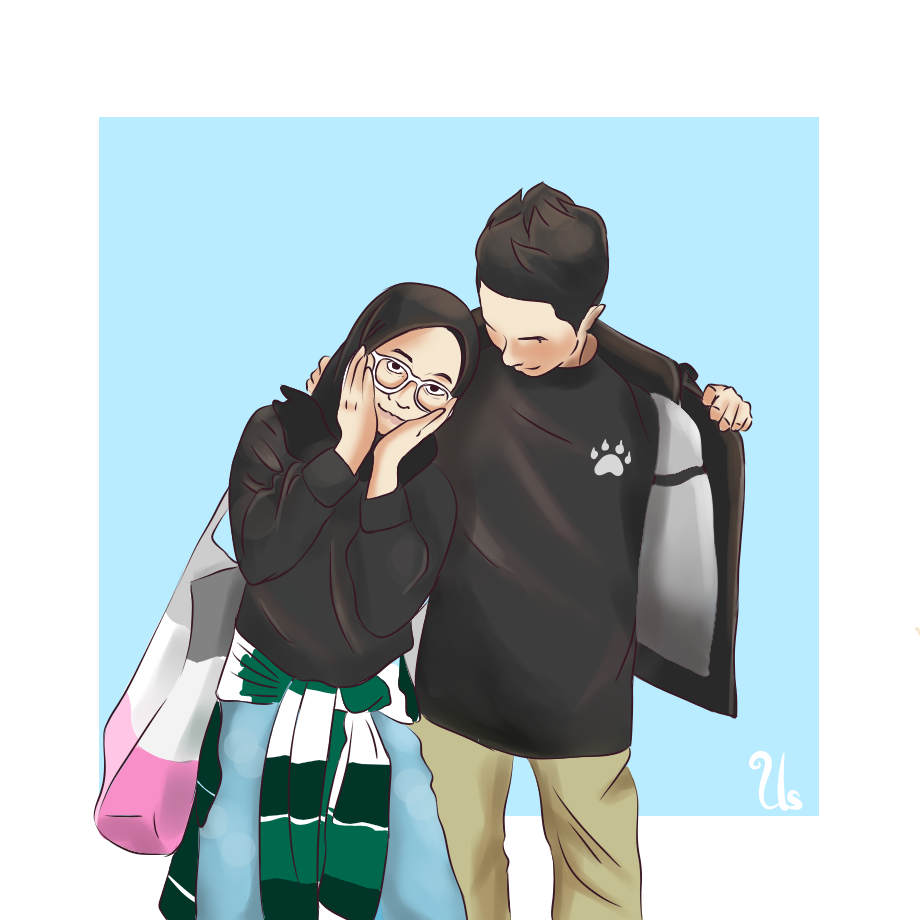 Us 2 in Cartoon & Caricature Inspiration by Izet Fahrezi