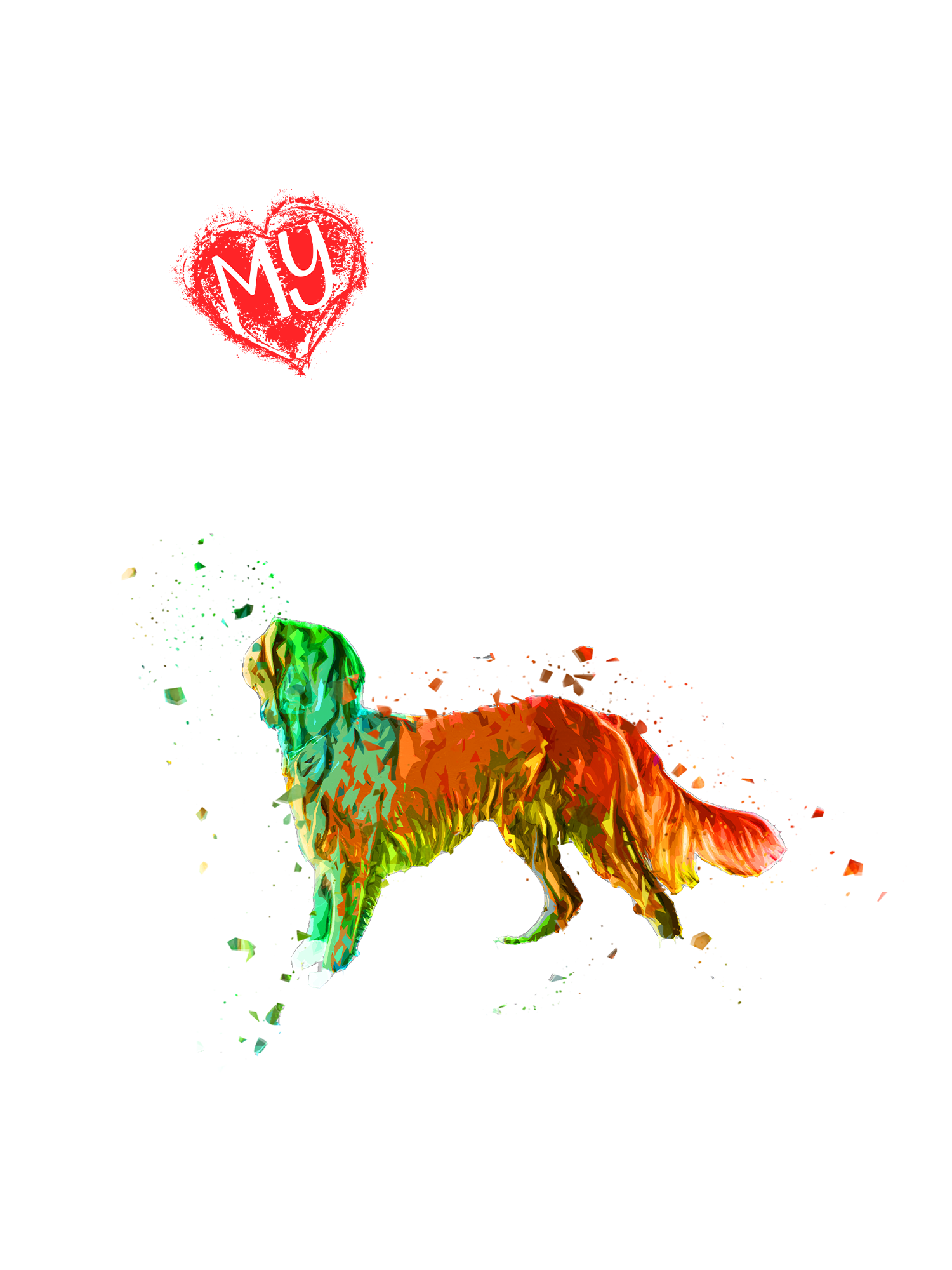 Setter by Manuela Gojic Setter in Digital Art Inspiration by Manuela Gojic